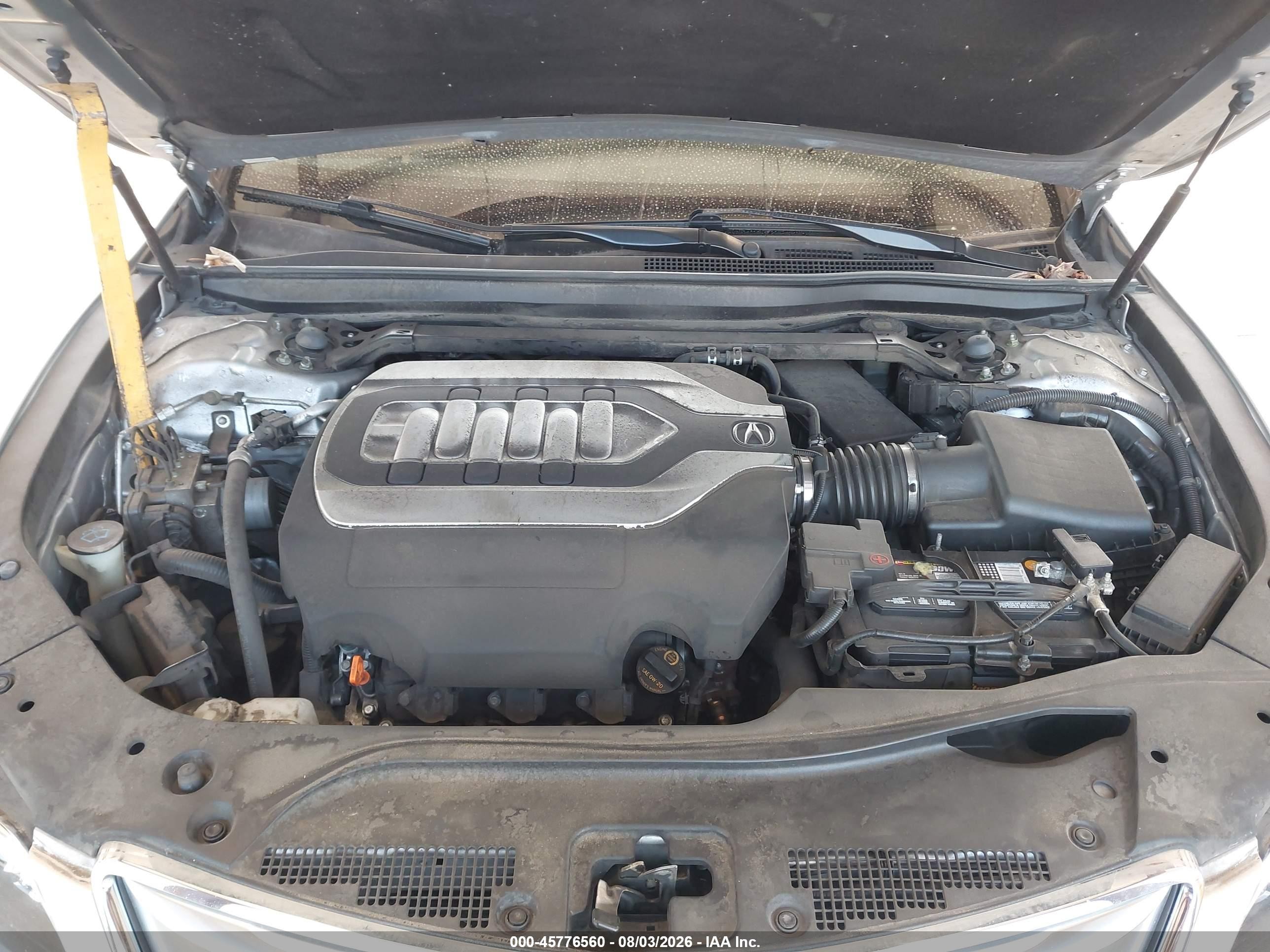 2014 Acura Rlx   Silver vin: JH4KC1F55EC000945
