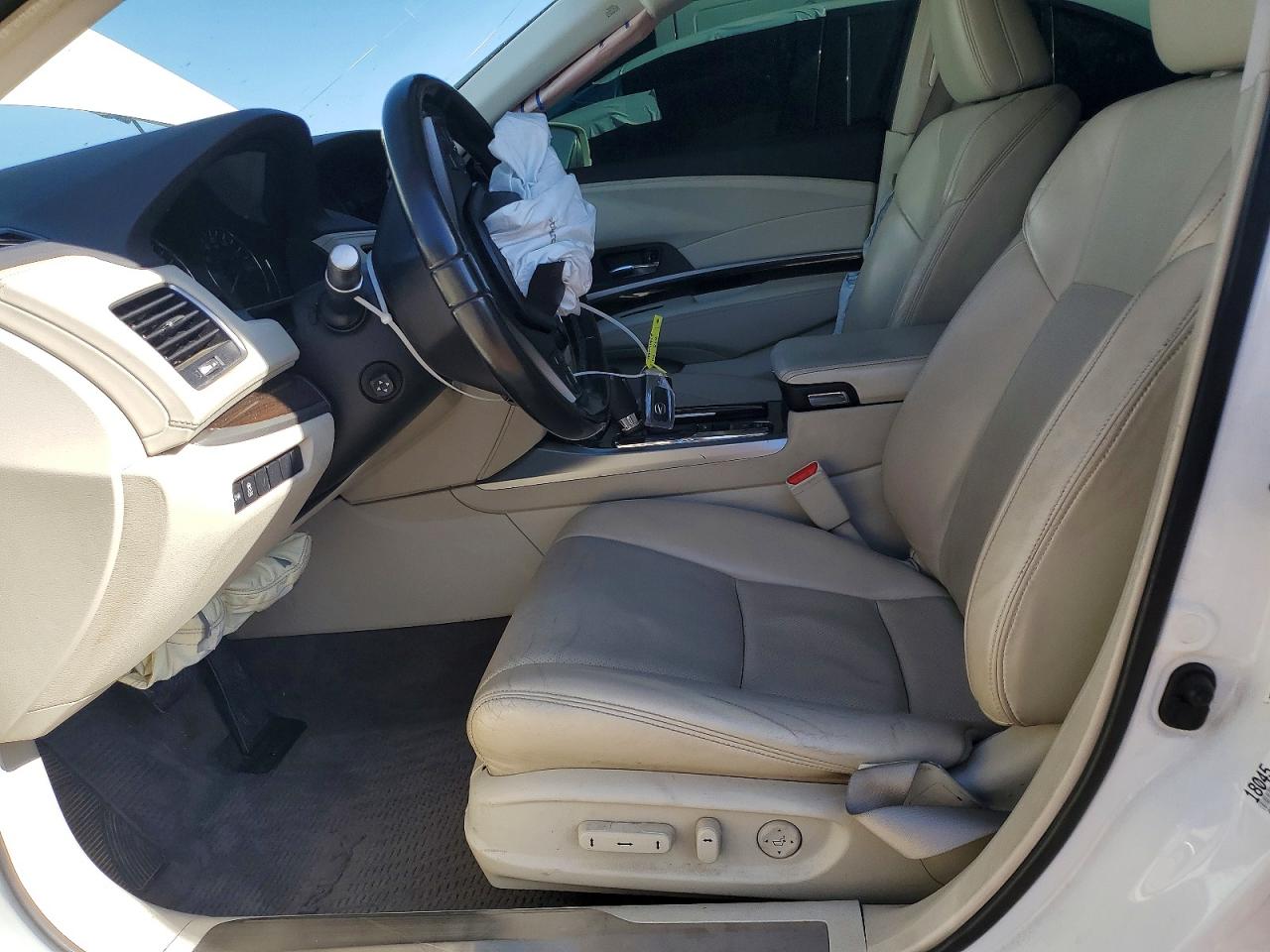 2014 Acura Rlx Tech Белый vin: JH4KC1F55EC004297