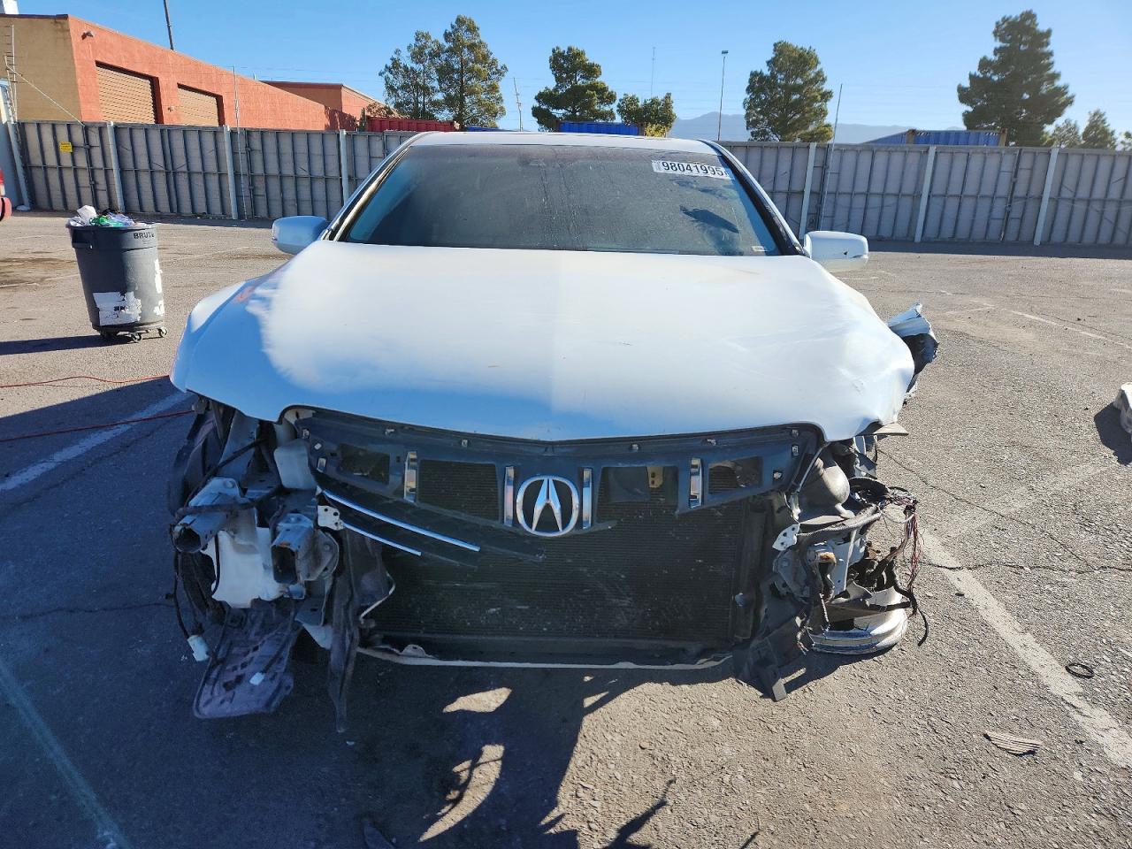 2014 Acura Rlx Tech Белый vin: JH4KC1F55EC004297