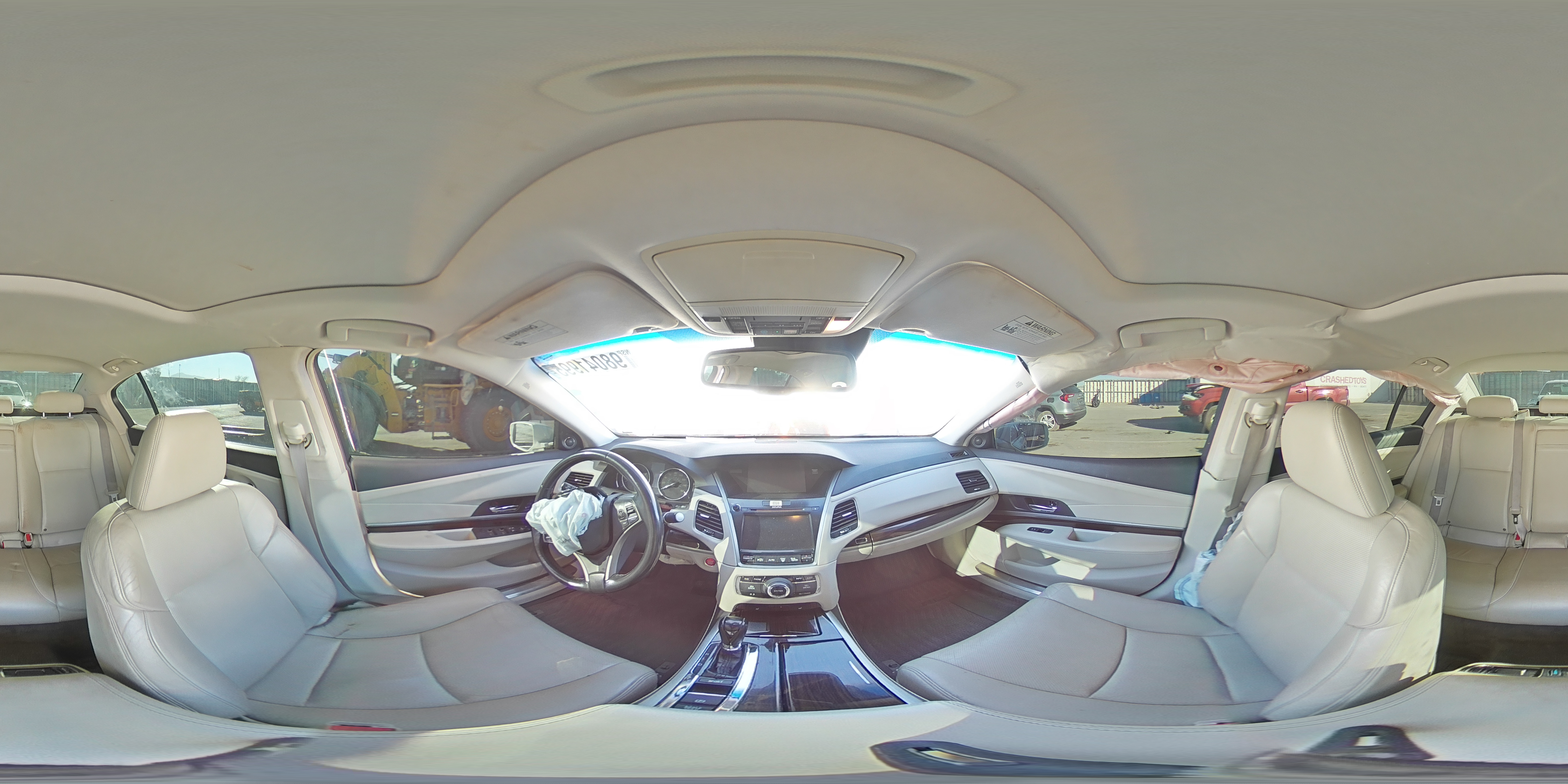 2014 Acura Rlx Tech Белый vin: JH4KC1F55EC004297