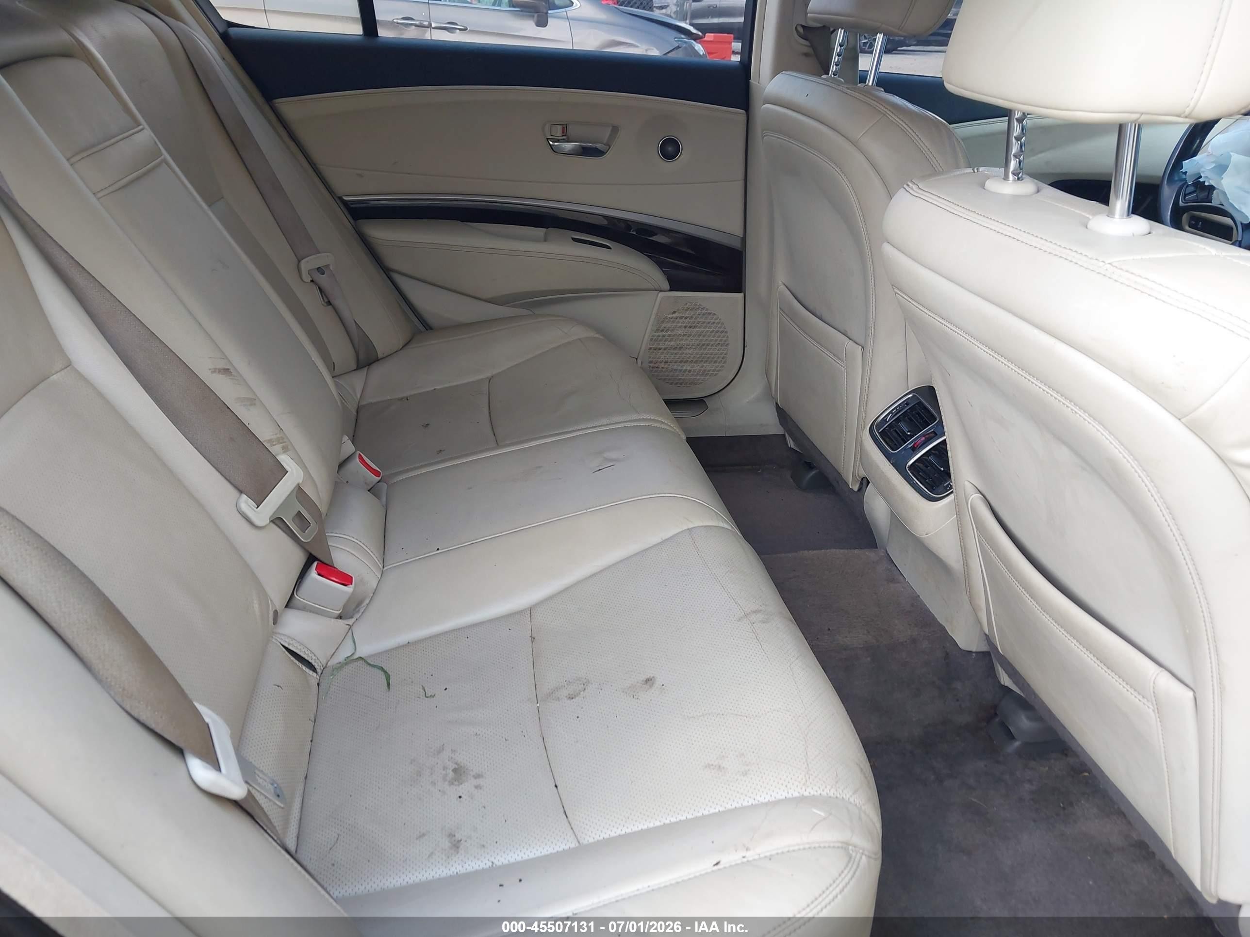 2014 Acura Rlx   Black vin: JH4KC1F56EC007743