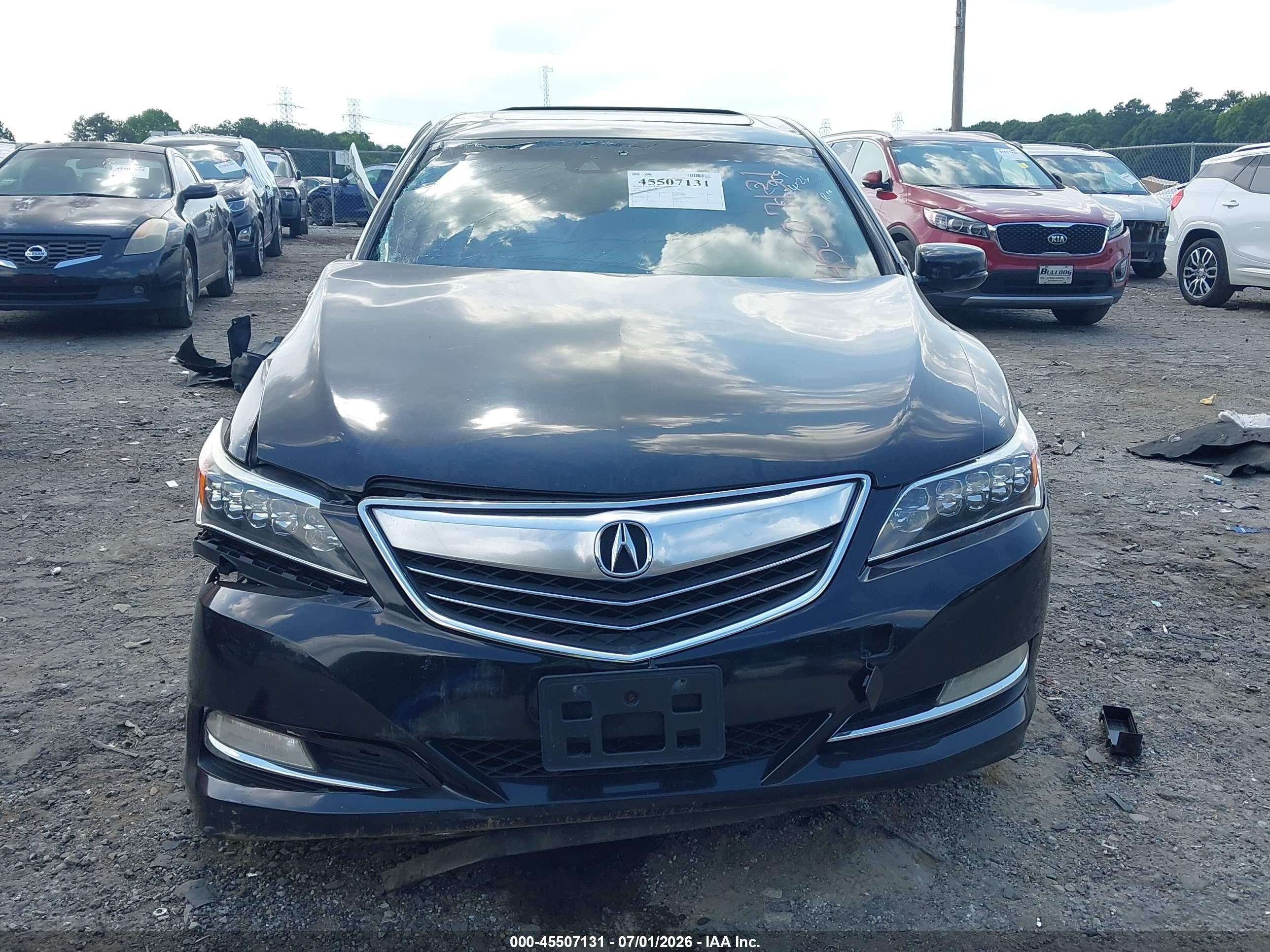 2014 Acura Rlx   Black vin: JH4KC1F56EC007743