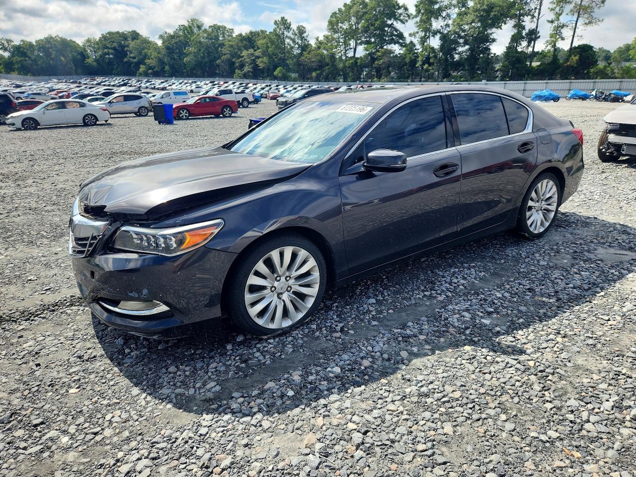 2014 Acura Rlx Tech Угольный vin: JH4KC1F58EC007470