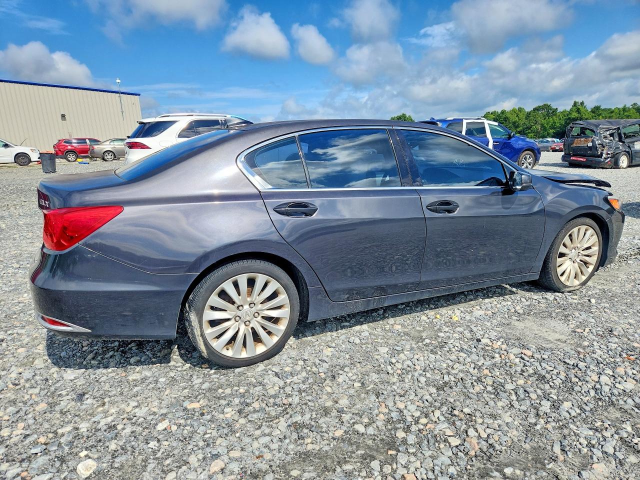 2014 Acura Rlx Tech Угольный vin: JH4KC1F58EC007470