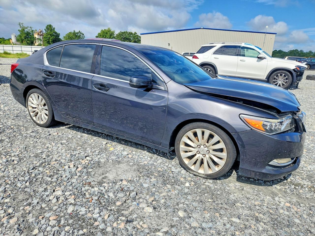 2014 Acura Rlx Tech Угольный vin: JH4KC1F58EC007470