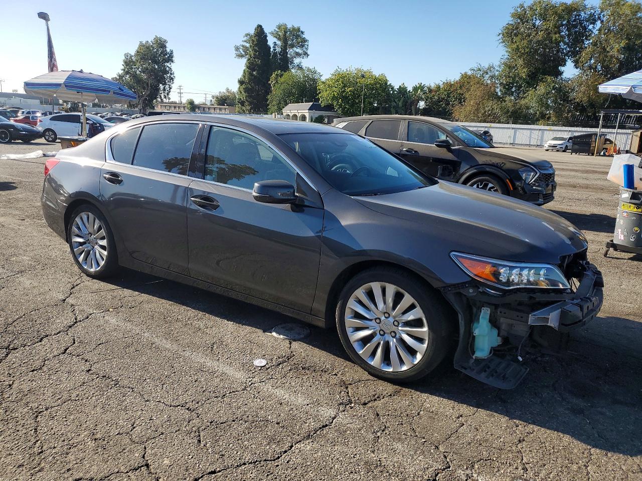 2015 Acura Rlx Tech Gray vin: JH4KC1F58FC001234