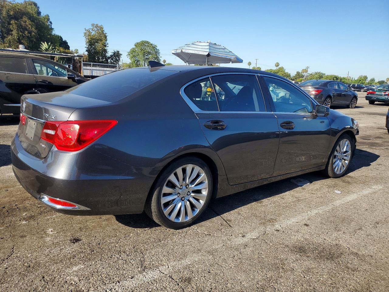 2015 Acura Rlx Tech Gray vin: JH4KC1F58FC001234