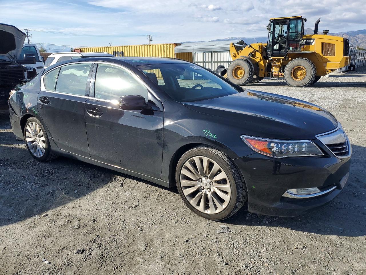 2014 Acura Rlx Tech-audio Black vin: JH4KC1F78EC001766