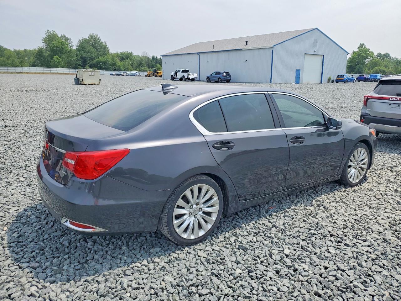 2014 Acura Rlx Tech-audio Gray vin: JH4KC1F7XEC006726