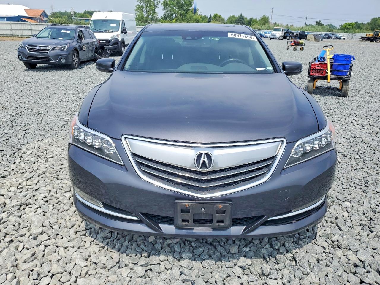 2014 Acura Rlx Tech-audio Gray vin: JH4KC1F7XEC006726