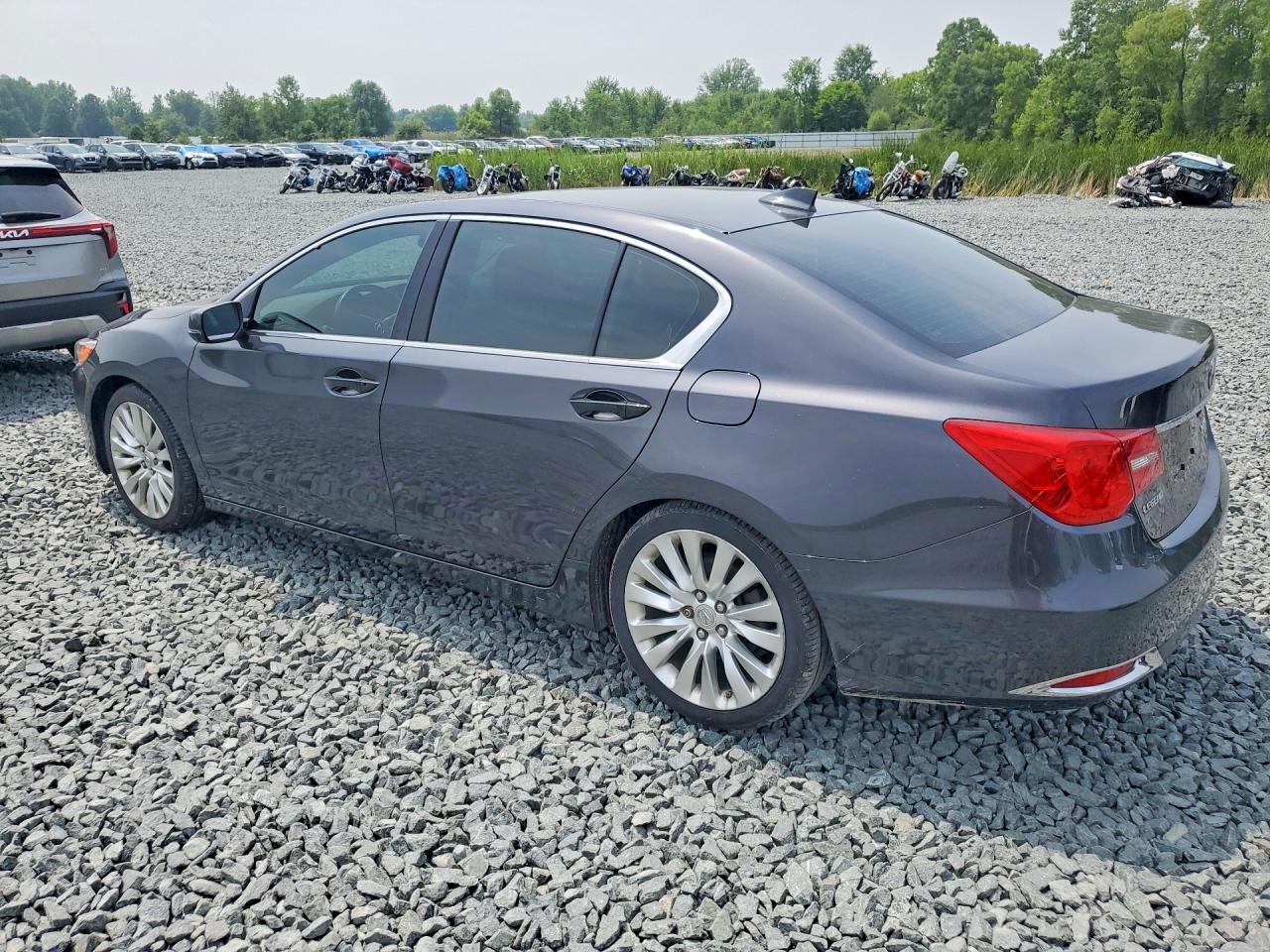2014 Acura Rlx Tech-audio Gray vin: JH4KC1F7XEC006726