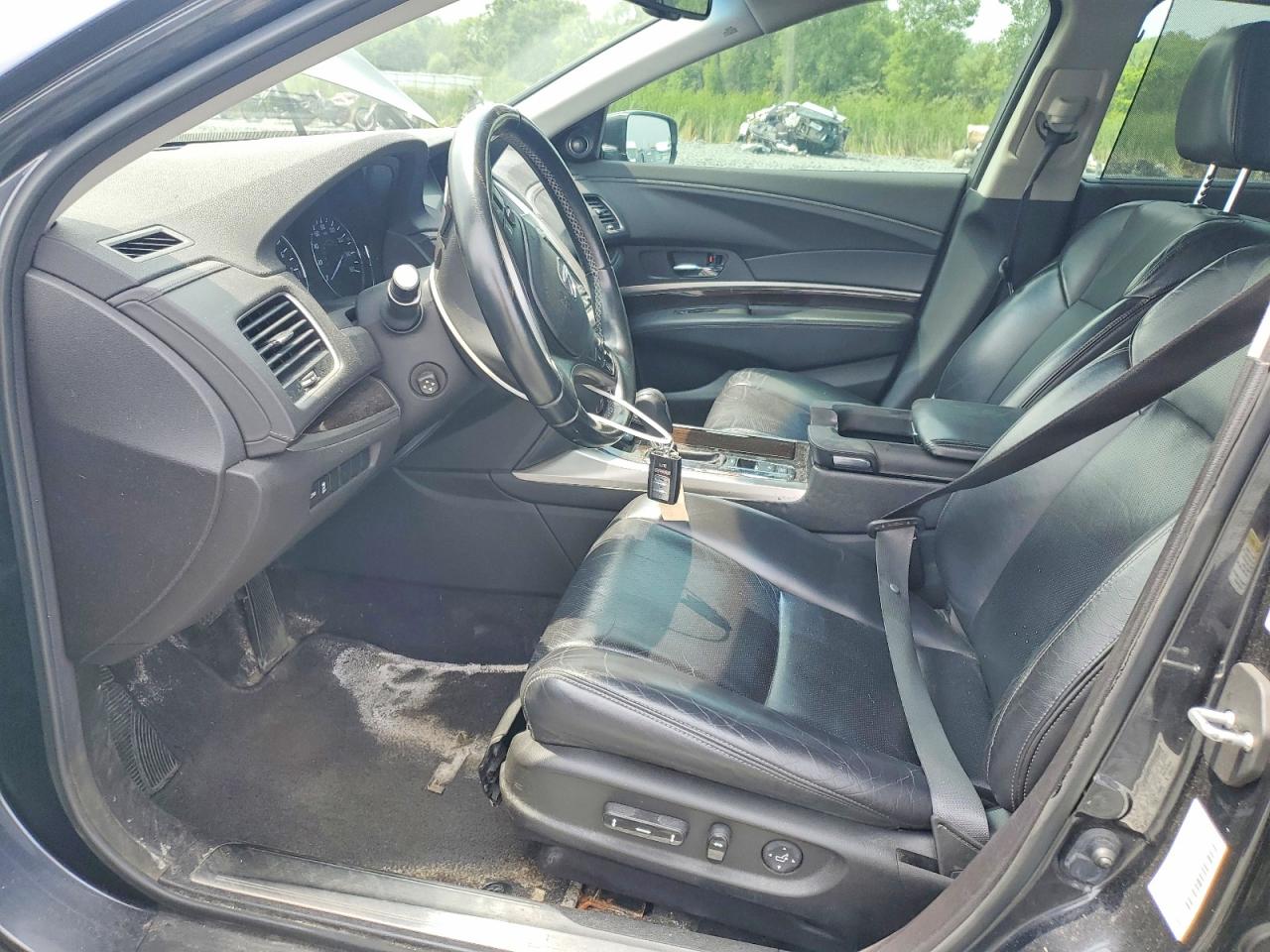 2014 Acura Rlx Tech-audio Gray vin: JH4KC1F7XEC006726