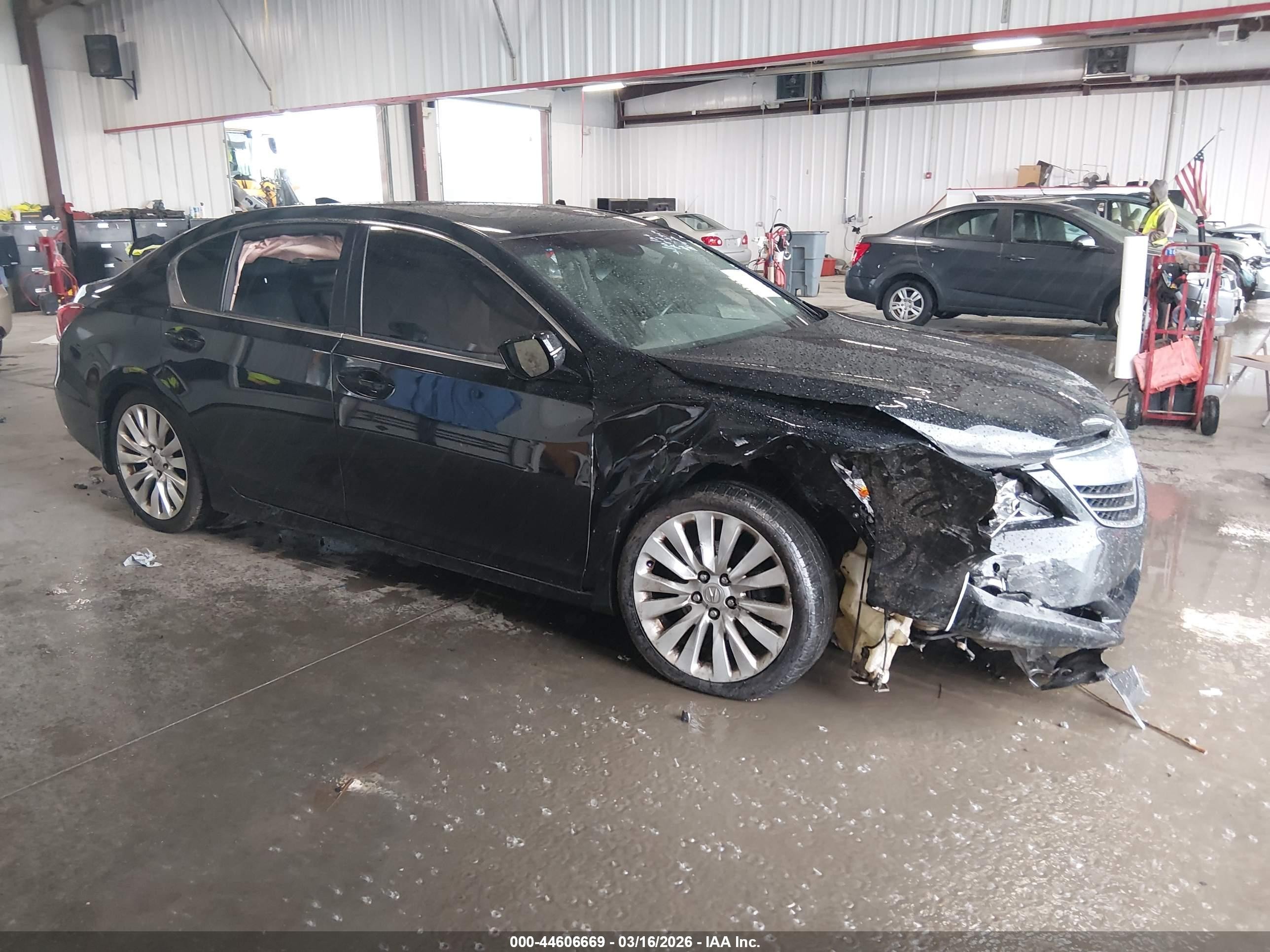 2014 Acura Rlx   Black vin: JH4KC1F90EC001617