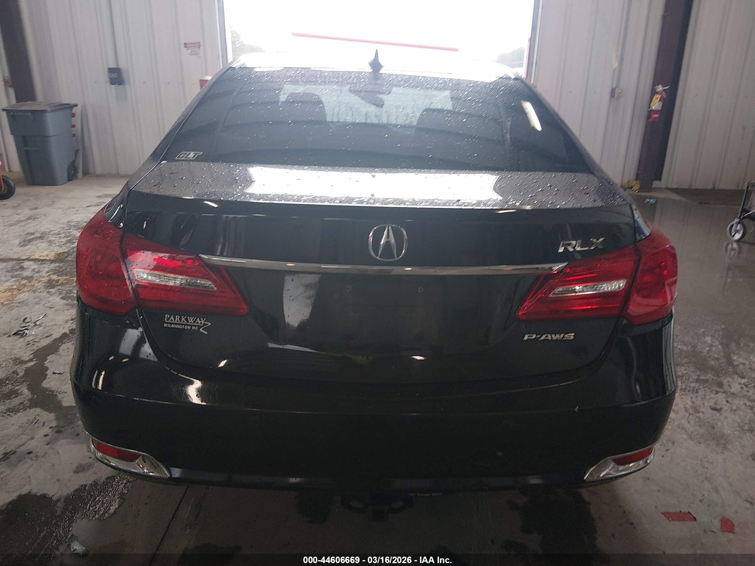 2014 Acura Rlx   Black vin: JH4KC1F90EC001617