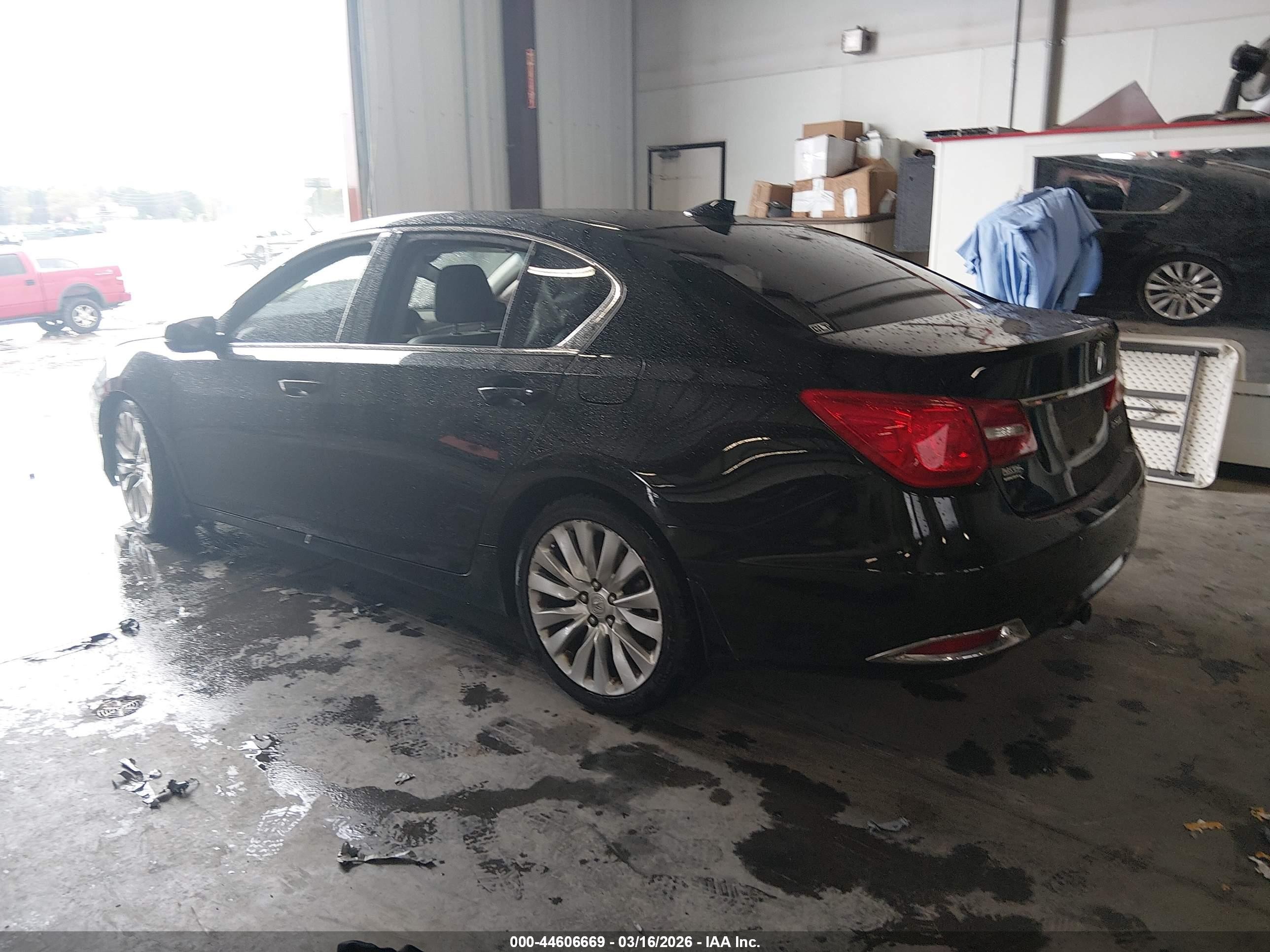 2014 Acura Rlx   Black vin: JH4KC1F90EC001617