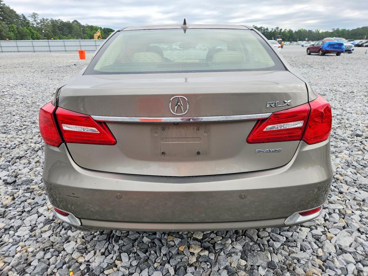 2016 Acura Rlx Advance Tan vin: JH4KC1F91GC001676