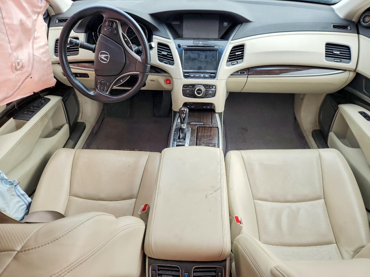 2016 Acura Rlx Advance Tan vin: JH4KC1F91GC001676