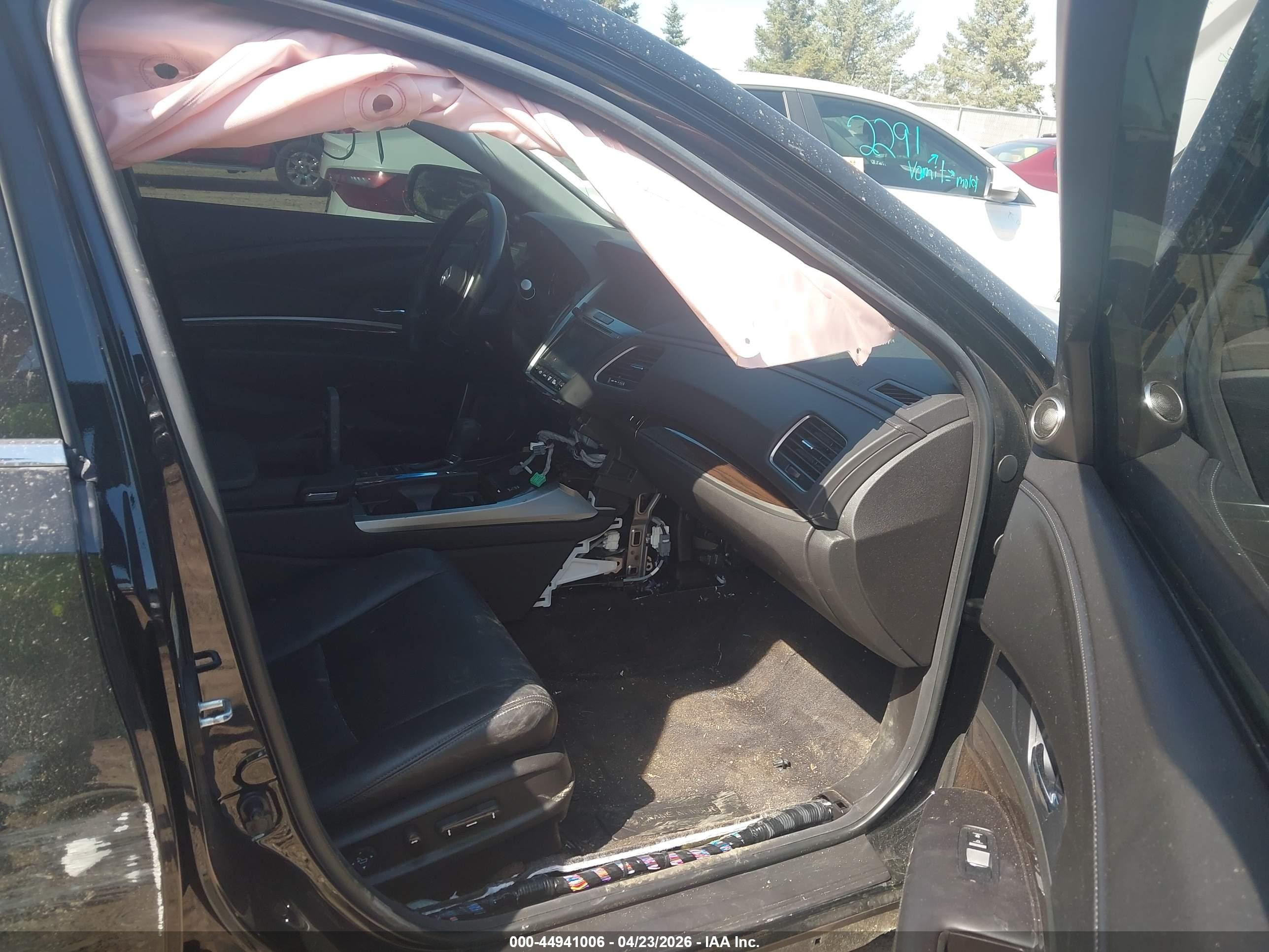 2014 Acura Rlx   Black vin: JH4KC1F92EC006091