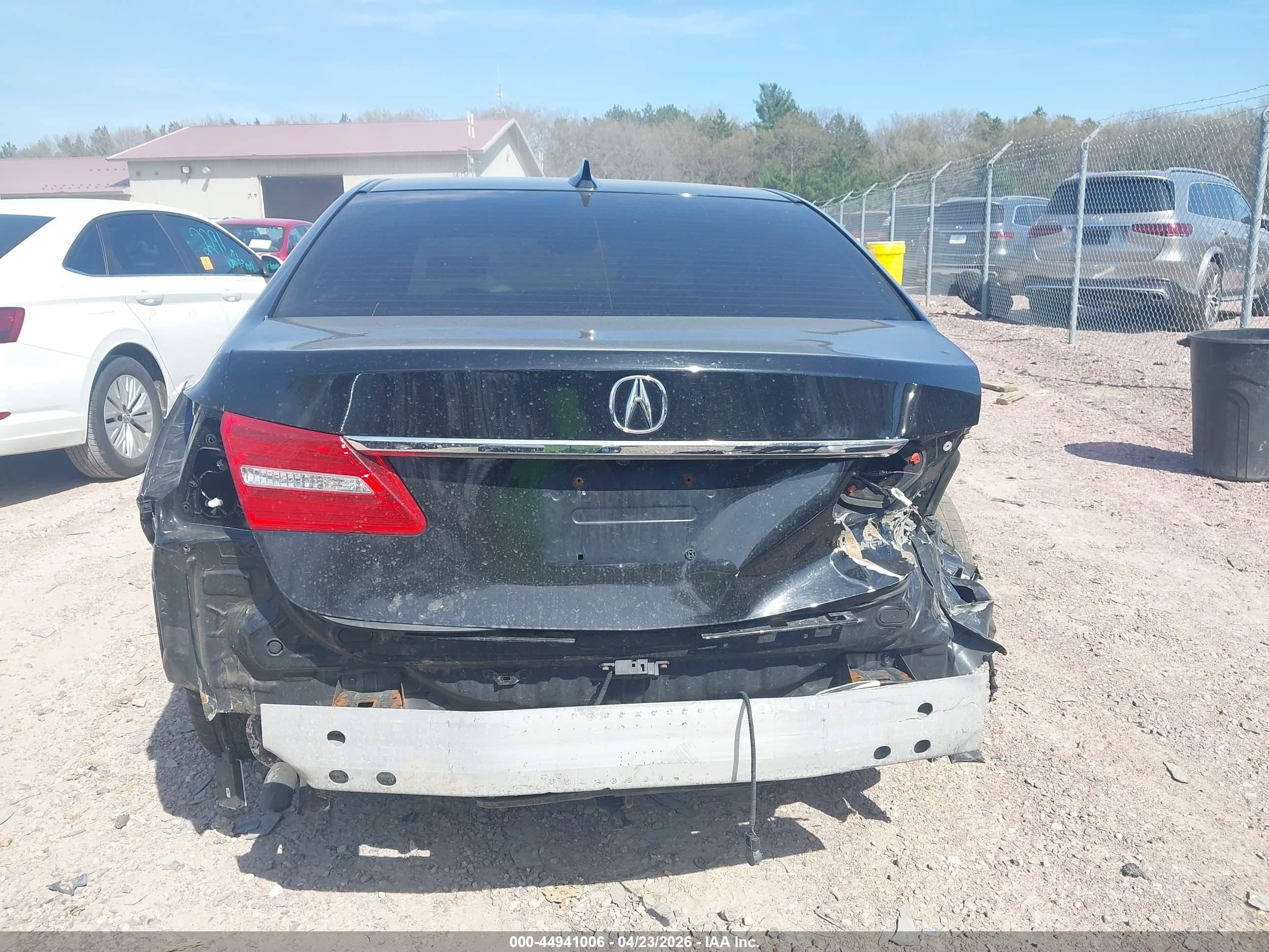 2014 Acura Rlx   Black vin: JH4KC1F92EC006091