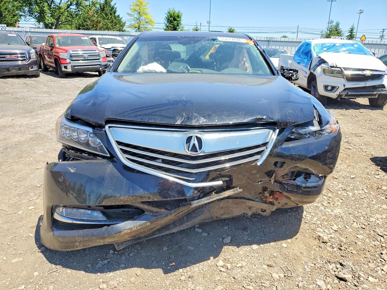 2014 Acura Rlx Advance Black vin: JH4KC1F93EC000848