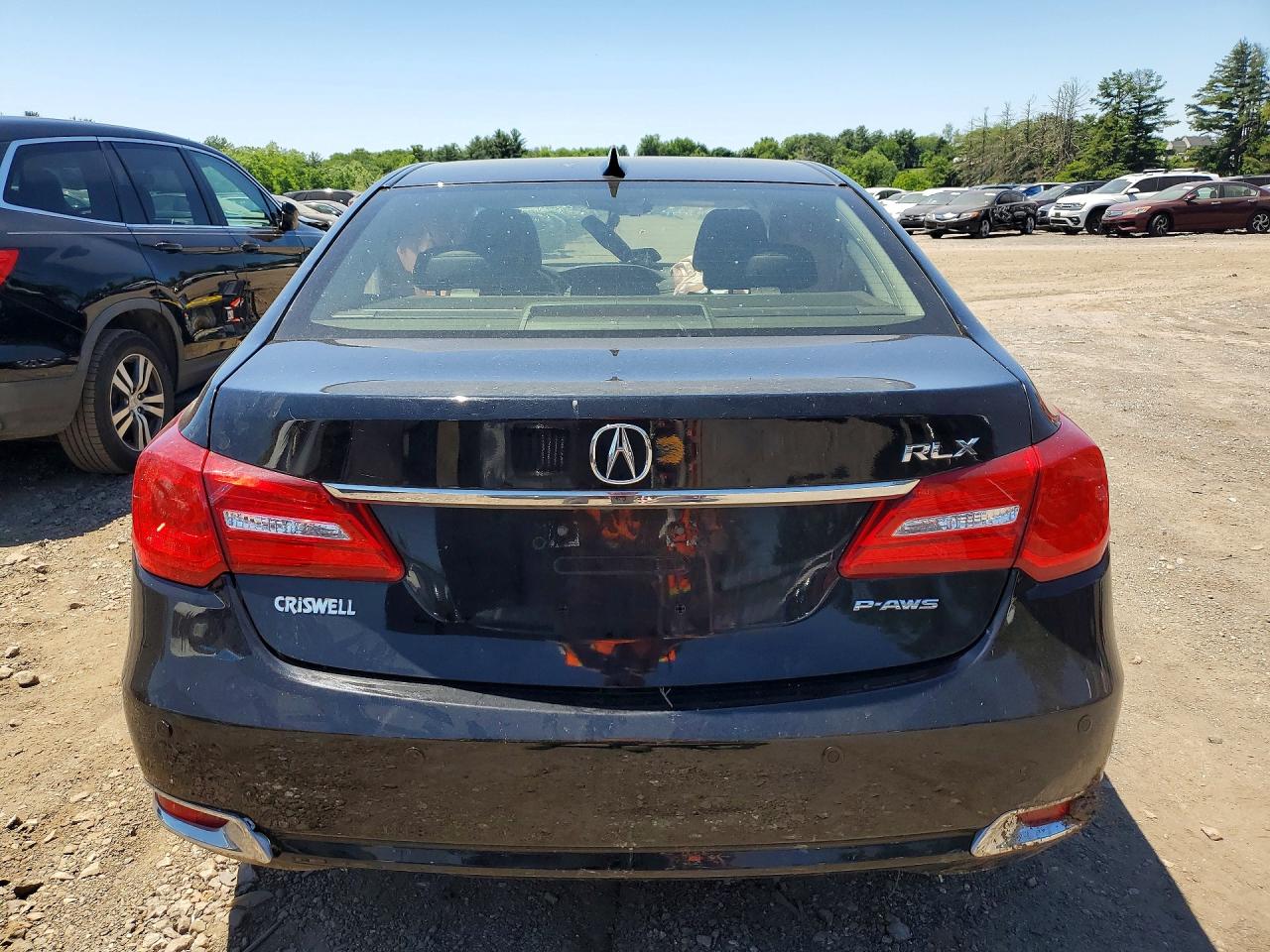 2014 Acura Rlx Advance Black vin: JH4KC1F93EC000848