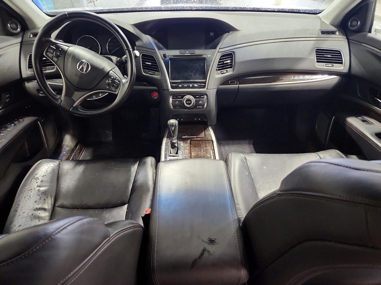 2014 Acura Rlx Advance Silver vin: JH4KC1F94EC006108