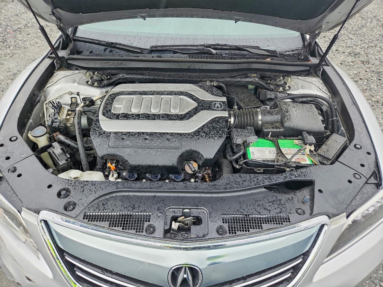 2014 Acura Rlx Advance Silver vin: JH4KC1F94EC006108