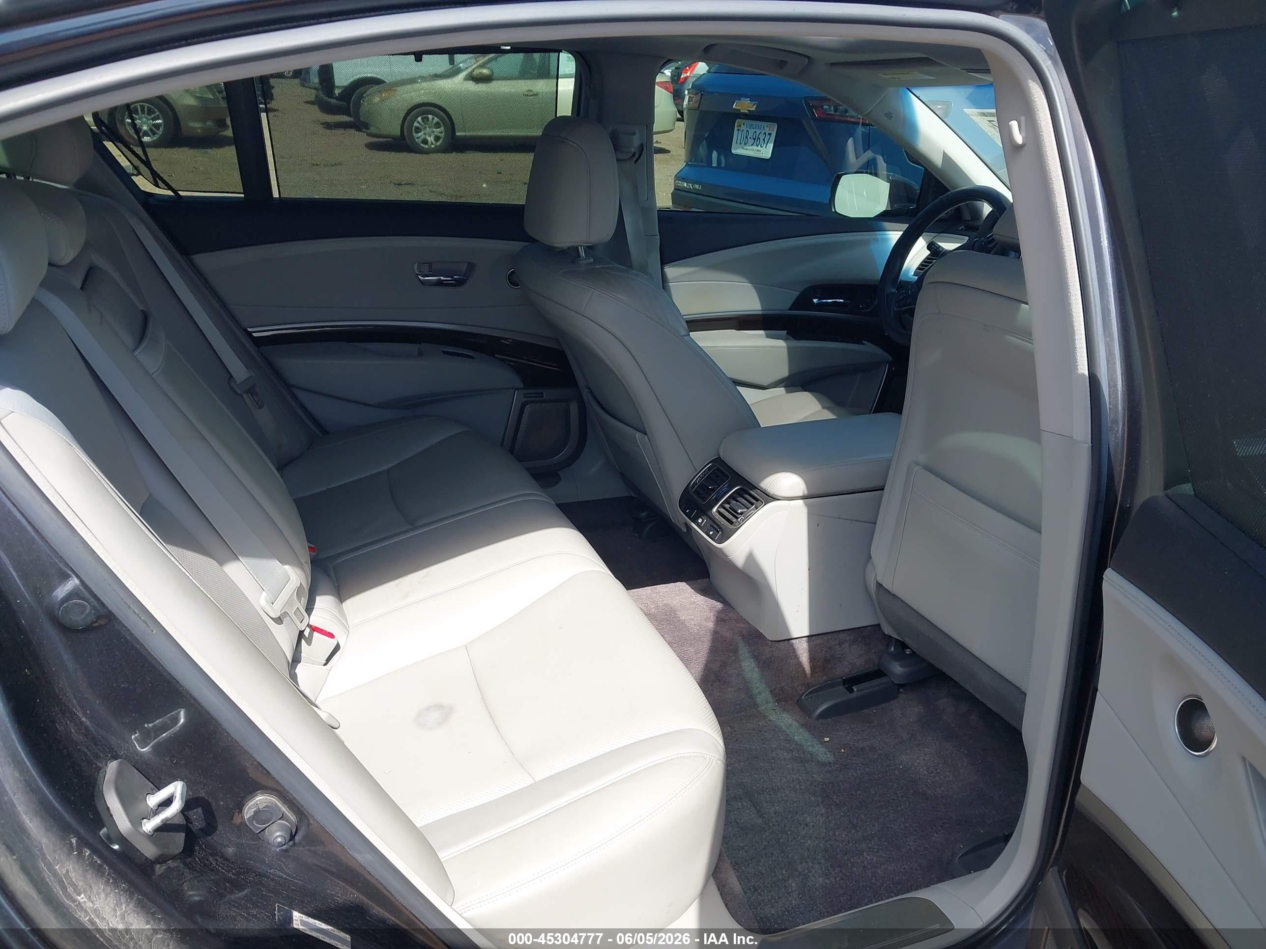 2014 Acura Rlx   Black vin: JH4KC1F94EC007002