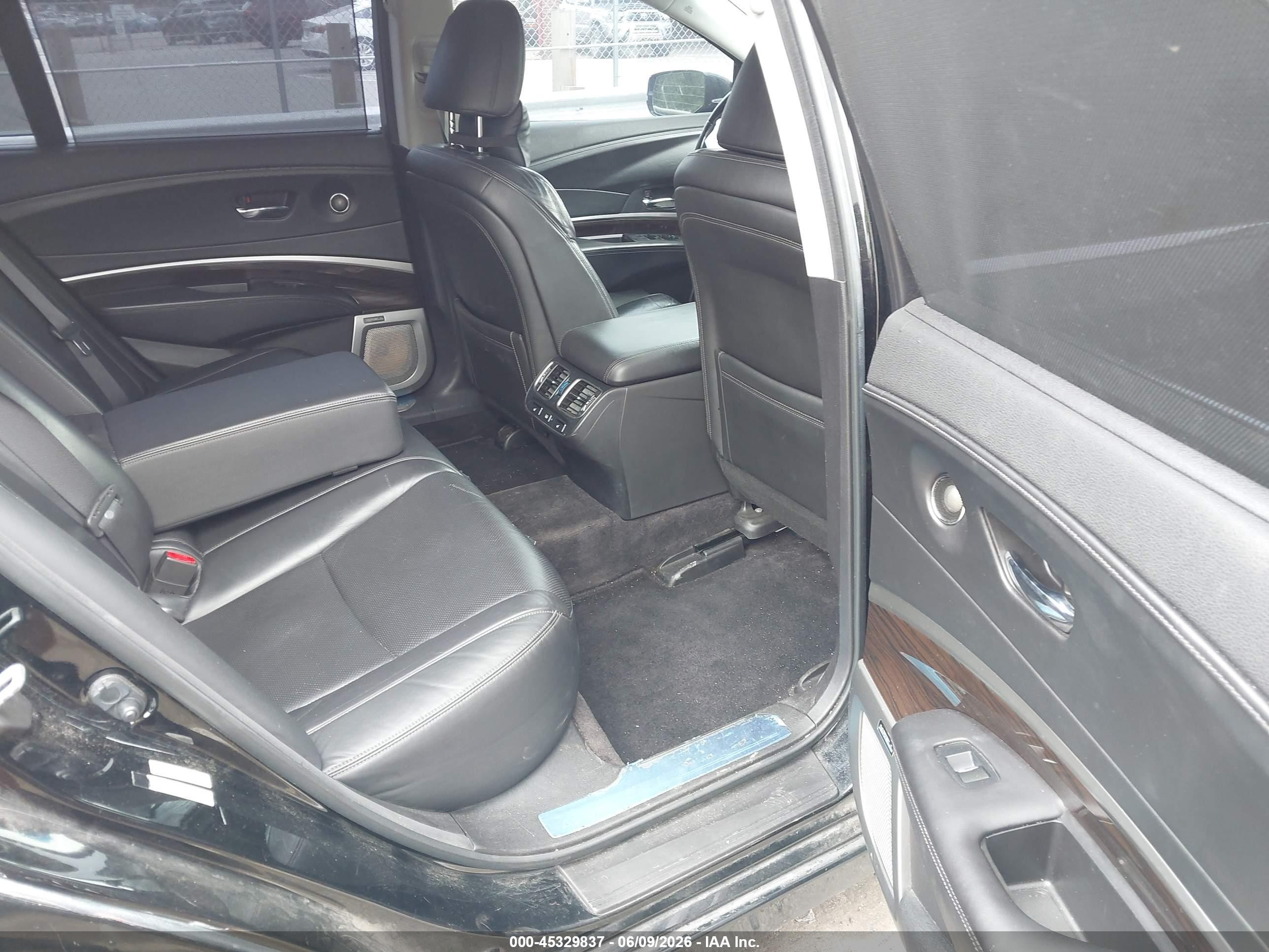 2014 Acura Rlx Black vin: JH4KC1F95EC003265
