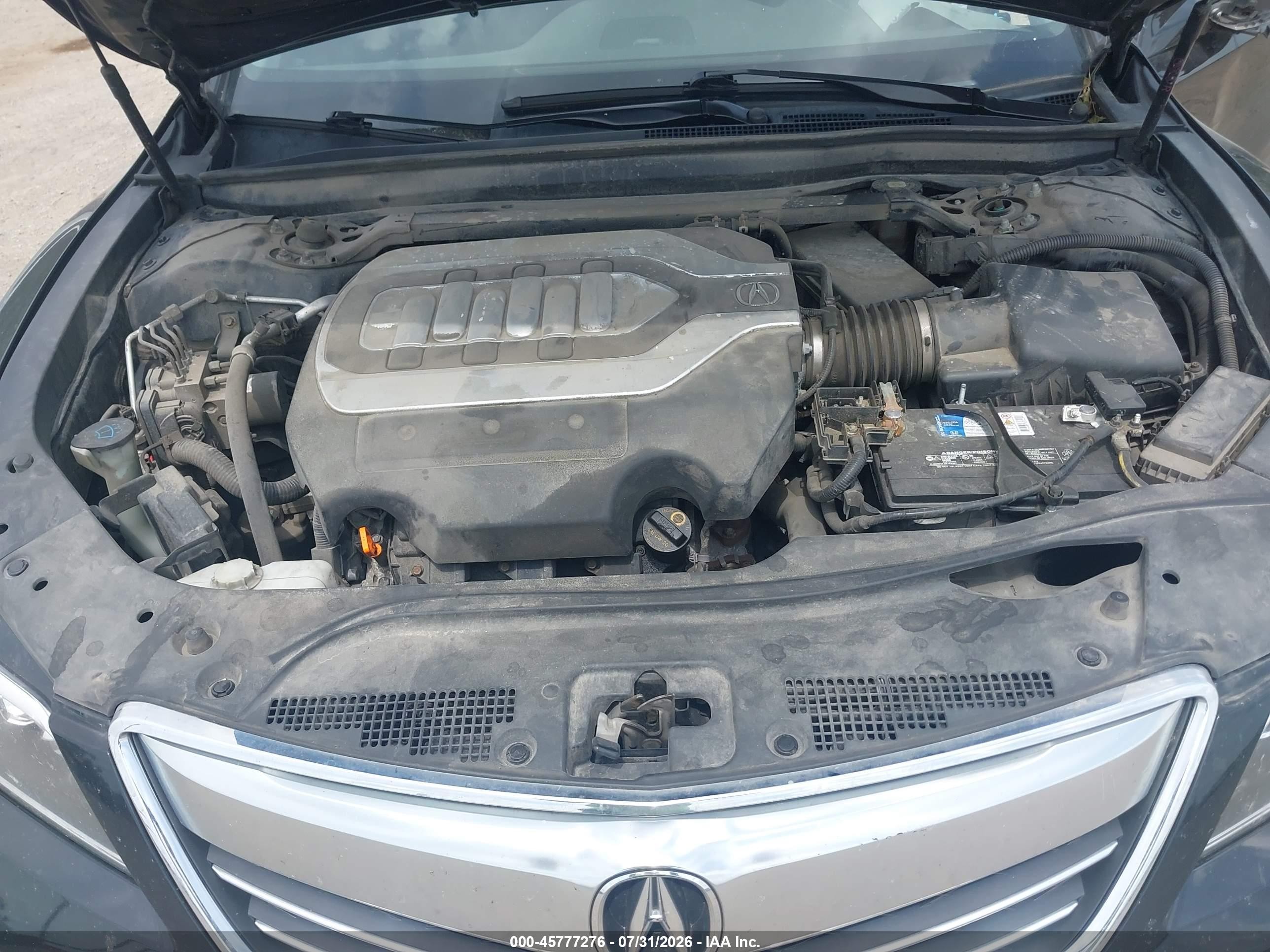 2014 Acura Rlx   Black vin: JH4KC1F95EC004433