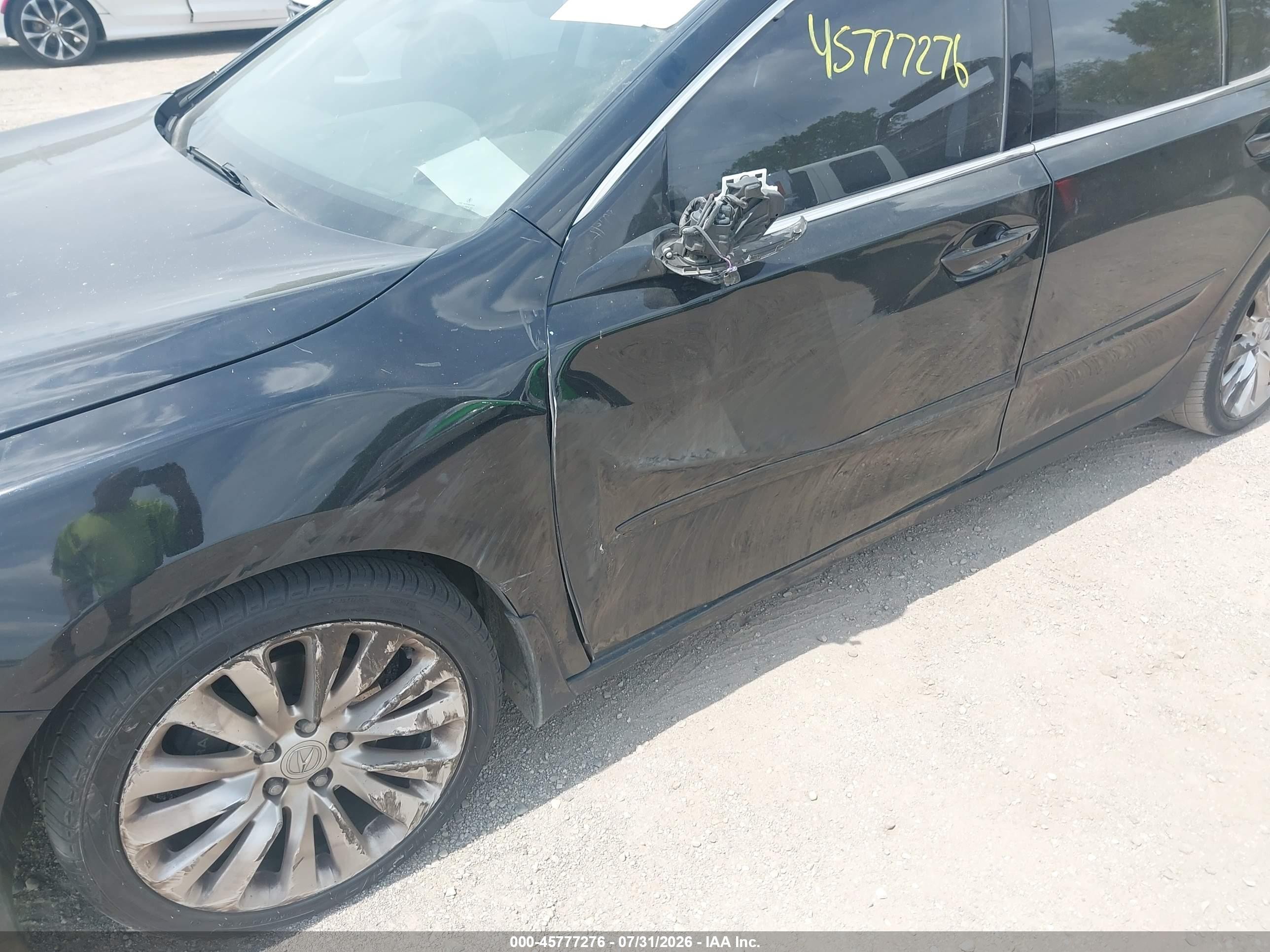 2014 Acura Rlx   Black vin: JH4KC1F95EC004433
