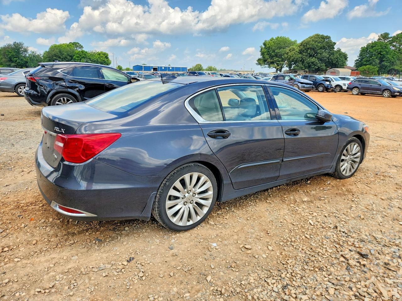 2014 Acura Rlx Advance Gray vin: JH4KC1F96EC004313