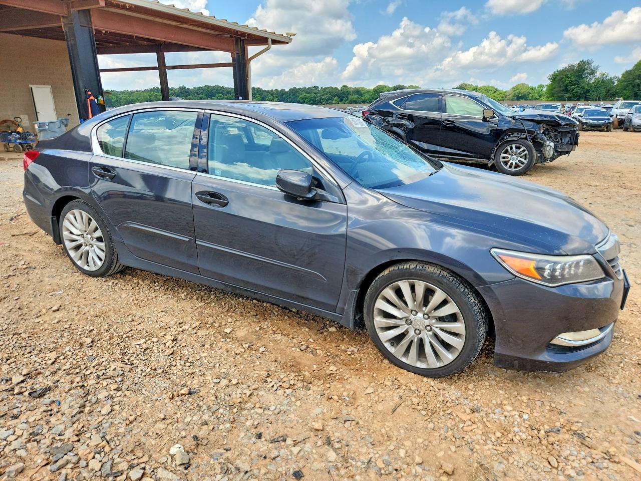 2014 Acura Rlx Advance Gray vin: JH4KC1F96EC004313