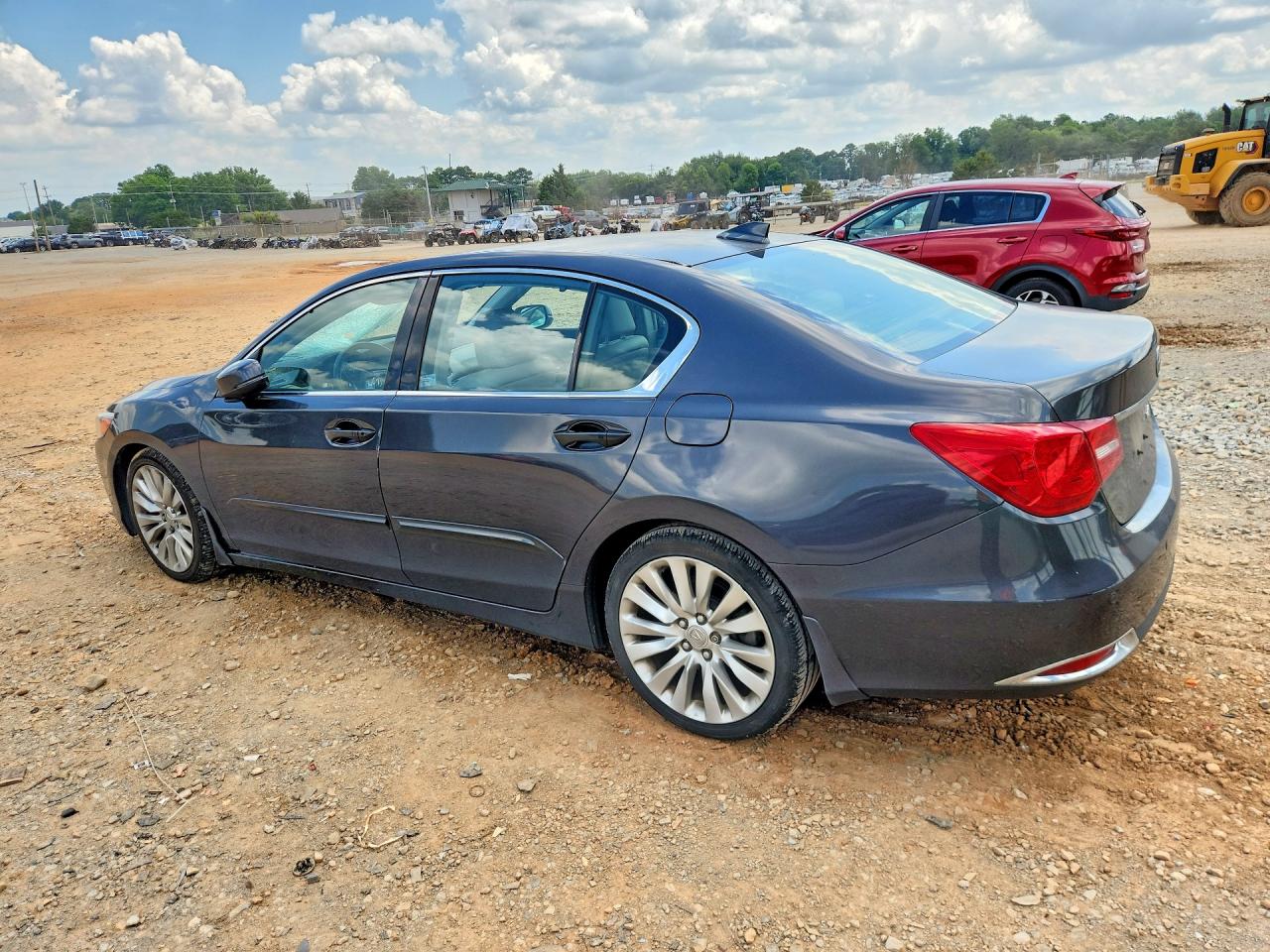2014 Acura Rlx Advance Gray vin: JH4KC1F96EC004313