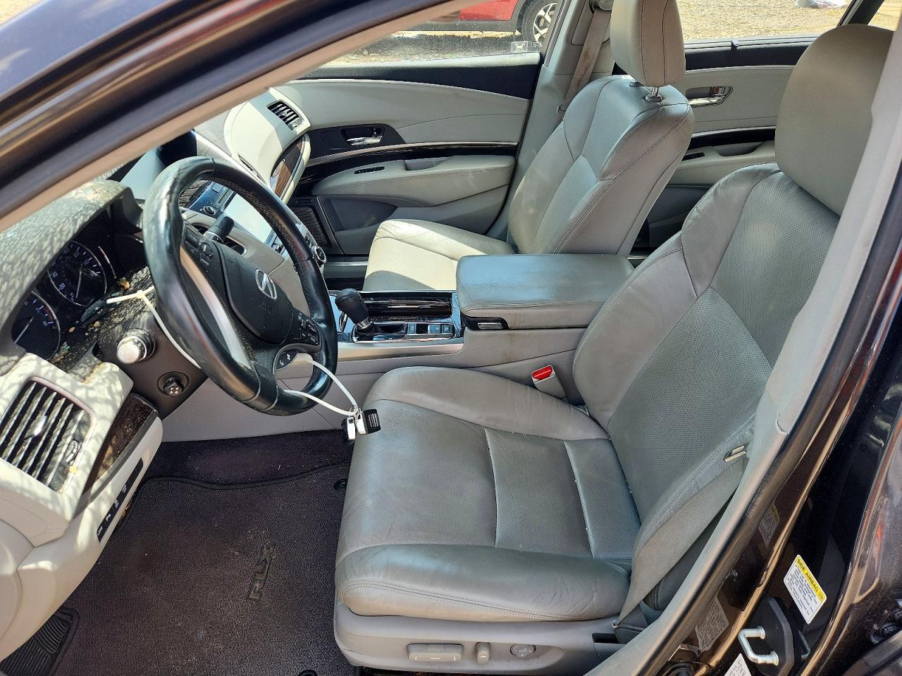 2014 Acura Rlx Advance Gray vin: JH4KC1F96EC004313