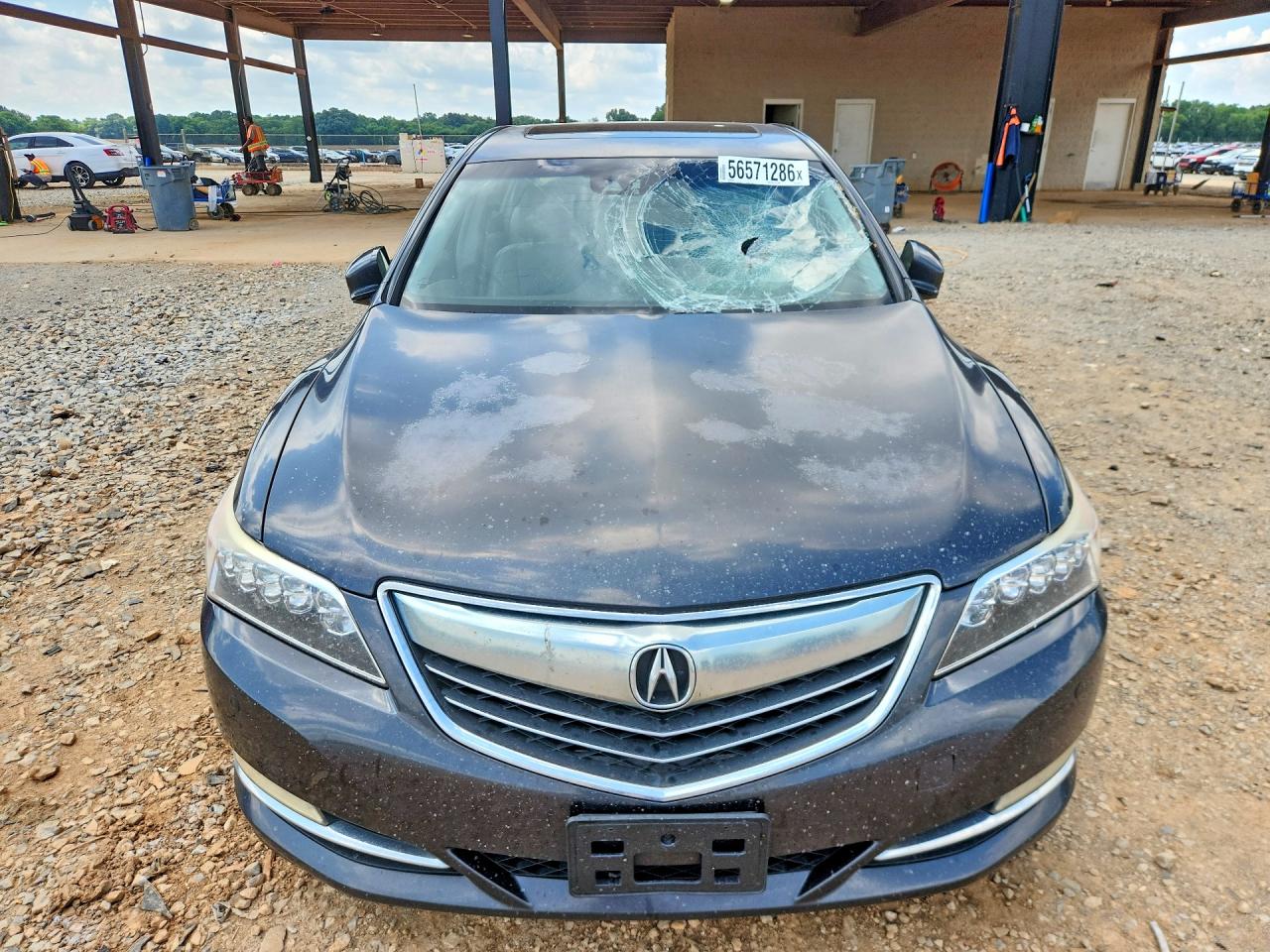 2014 Acura Rlx Advance Gray vin: JH4KC1F96EC004313