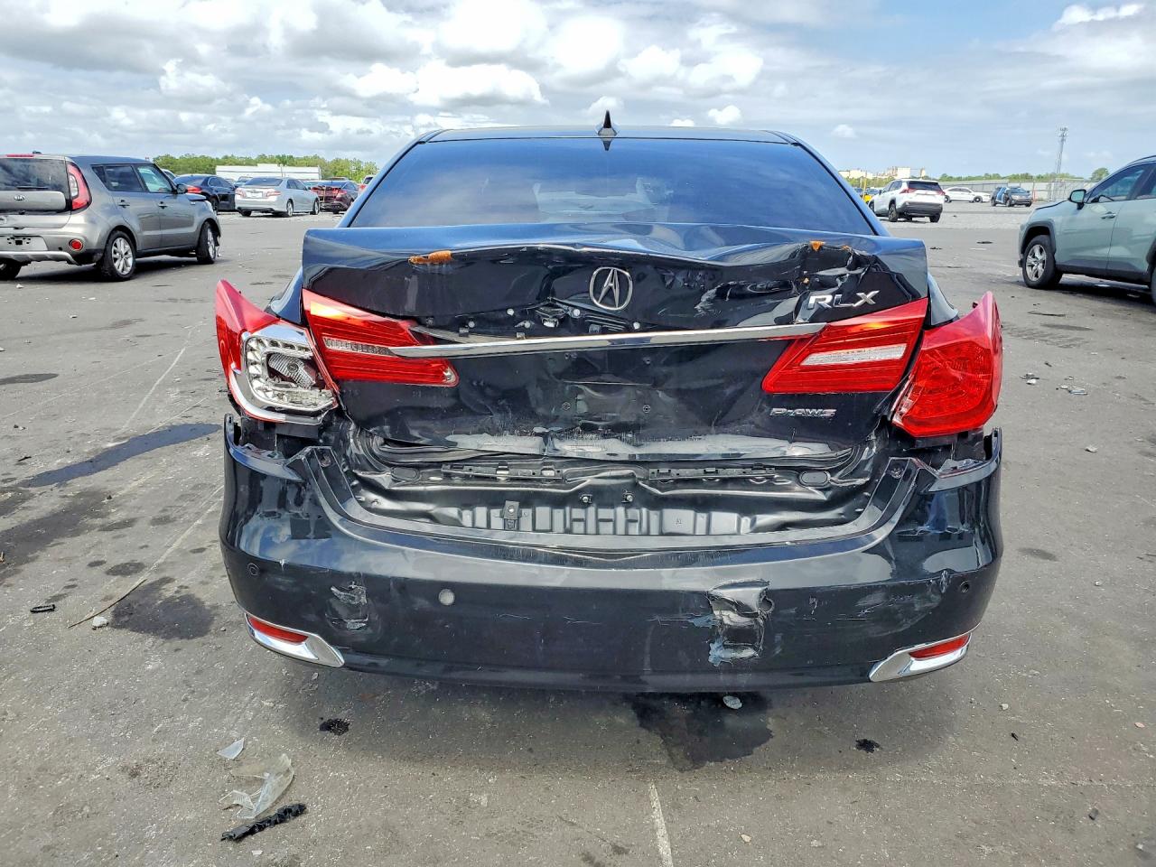 2014 Acura Rlx Advance Black vin: JH4KC1F97EC005213