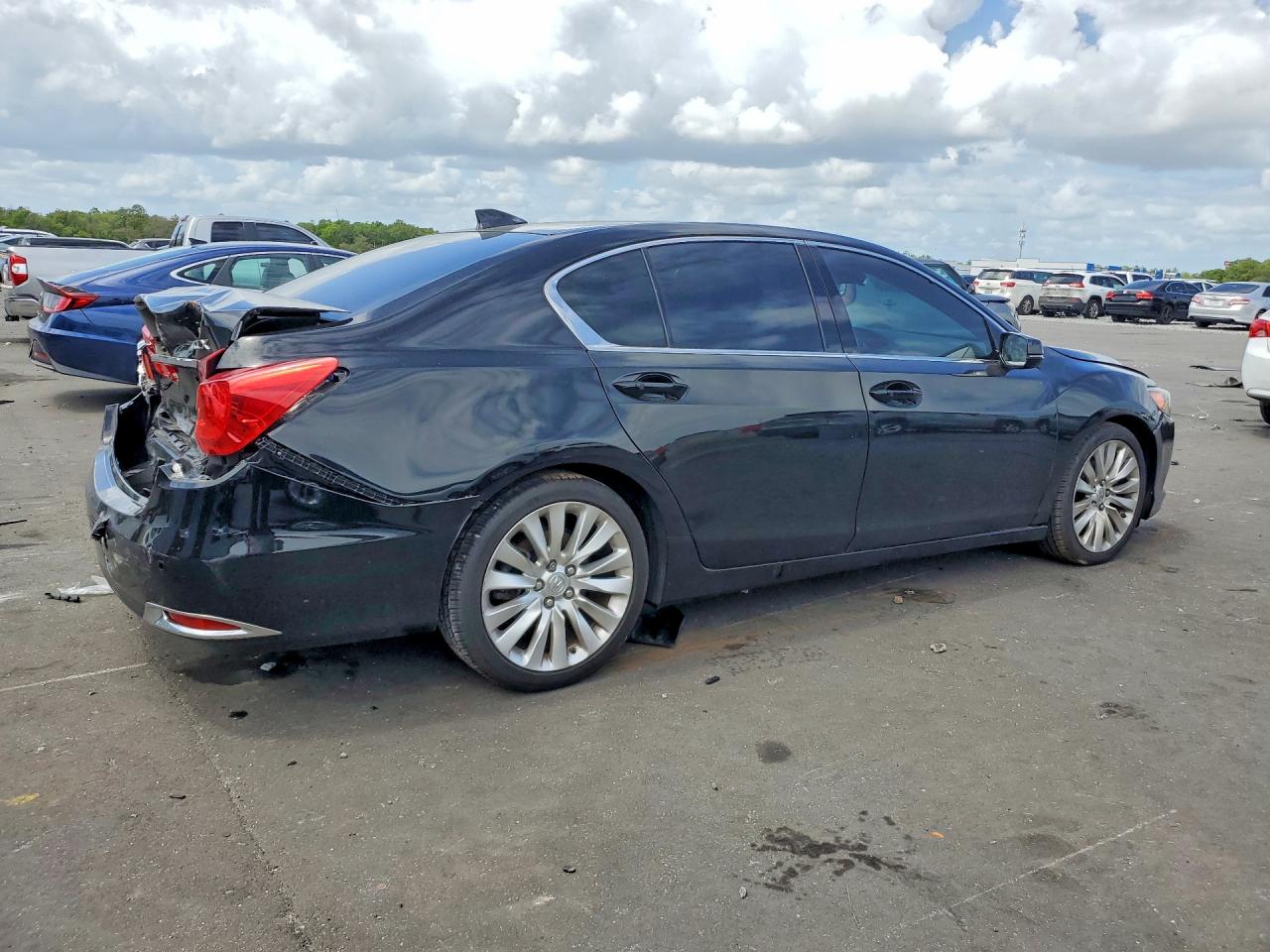 2014 Acura Rlx Advance Black vin: JH4KC1F97EC005213