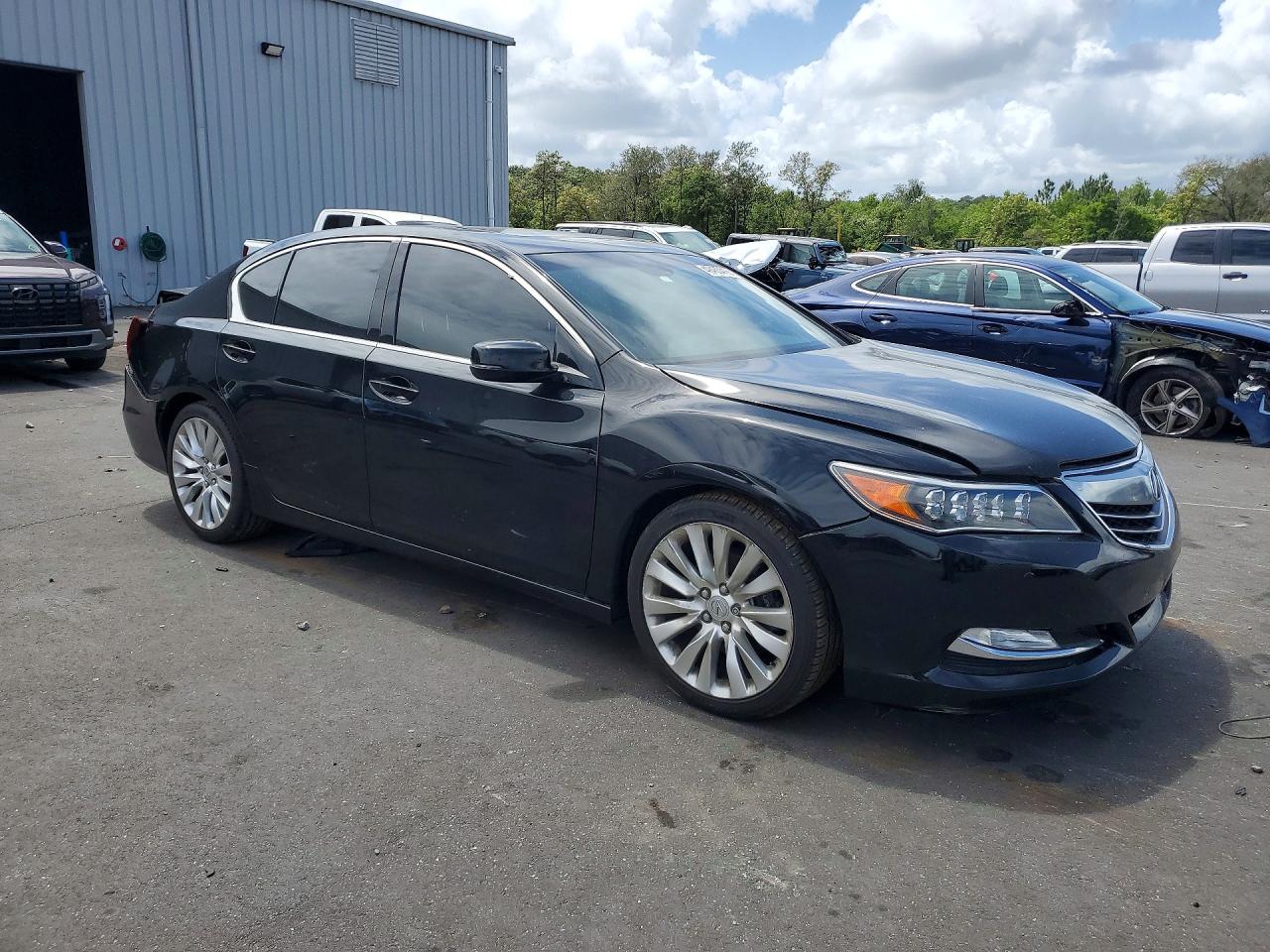 2014 Acura Rlx Advance Black vin: JH4KC1F97EC005213