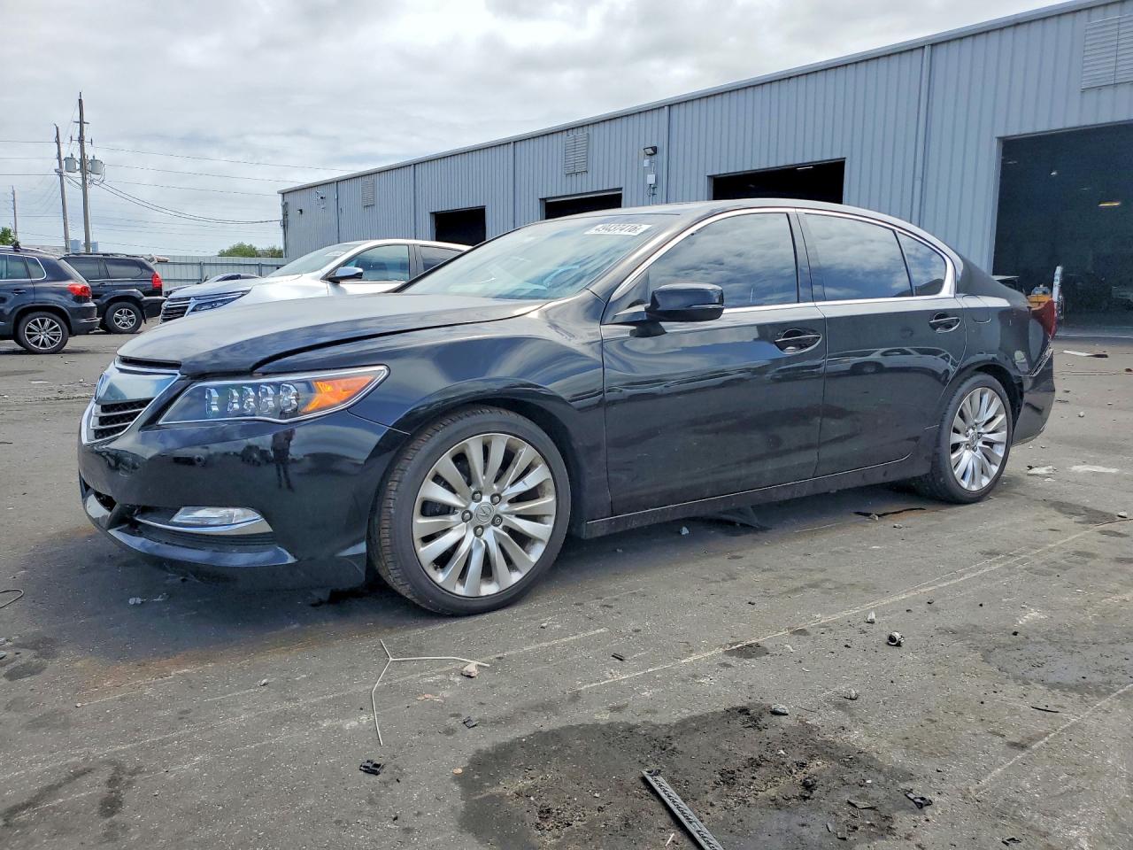 2014 Acura Rlx Advance Black vin: JH4KC1F97EC005213
