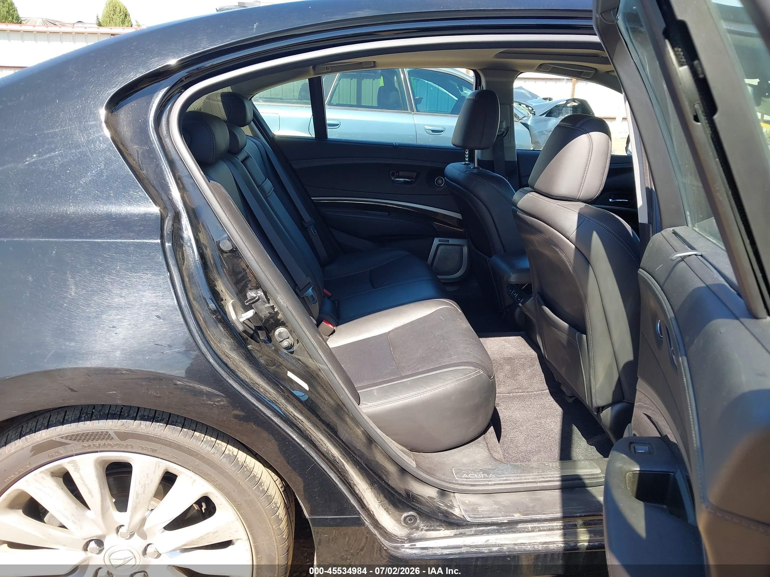 2014 Acura Rlx   Black vin: JH4KC1F9XEC004170