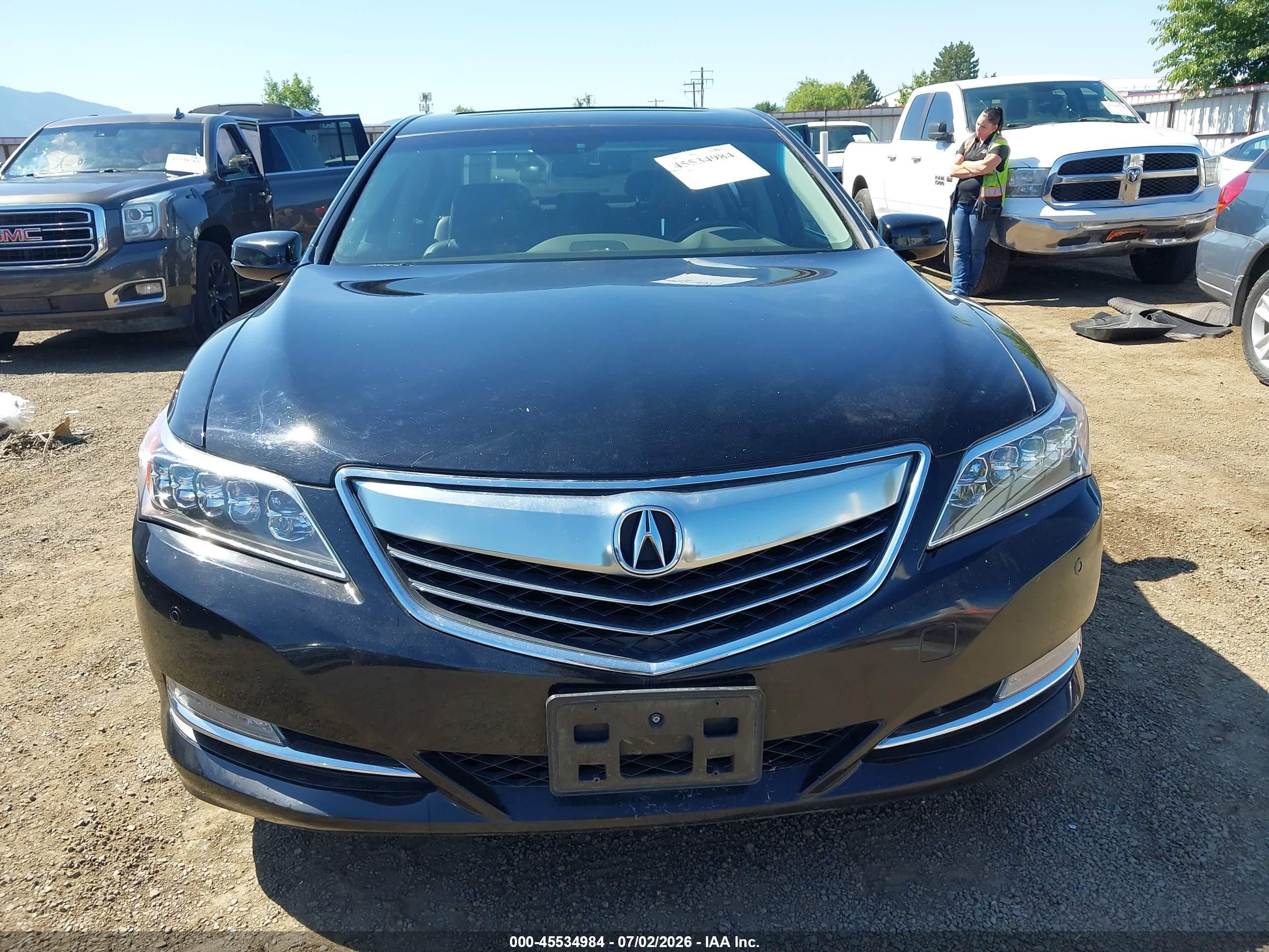 2014 Acura Rlx   Black vin: JH4KC1F9XEC004170