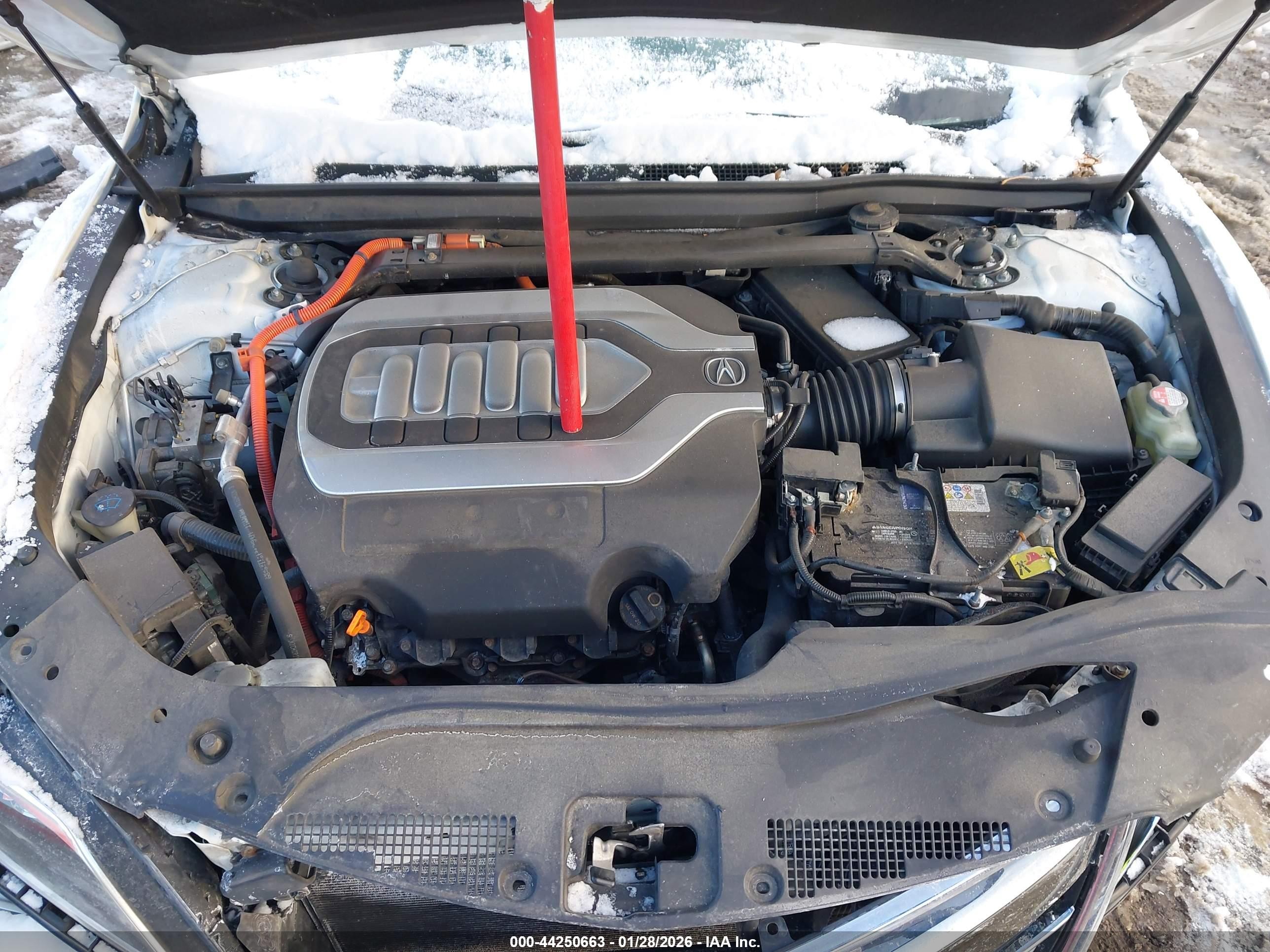 2014 Acura Rlx Sport Hybrid Technology Package Белый vin: JH4KC2F58EC000069