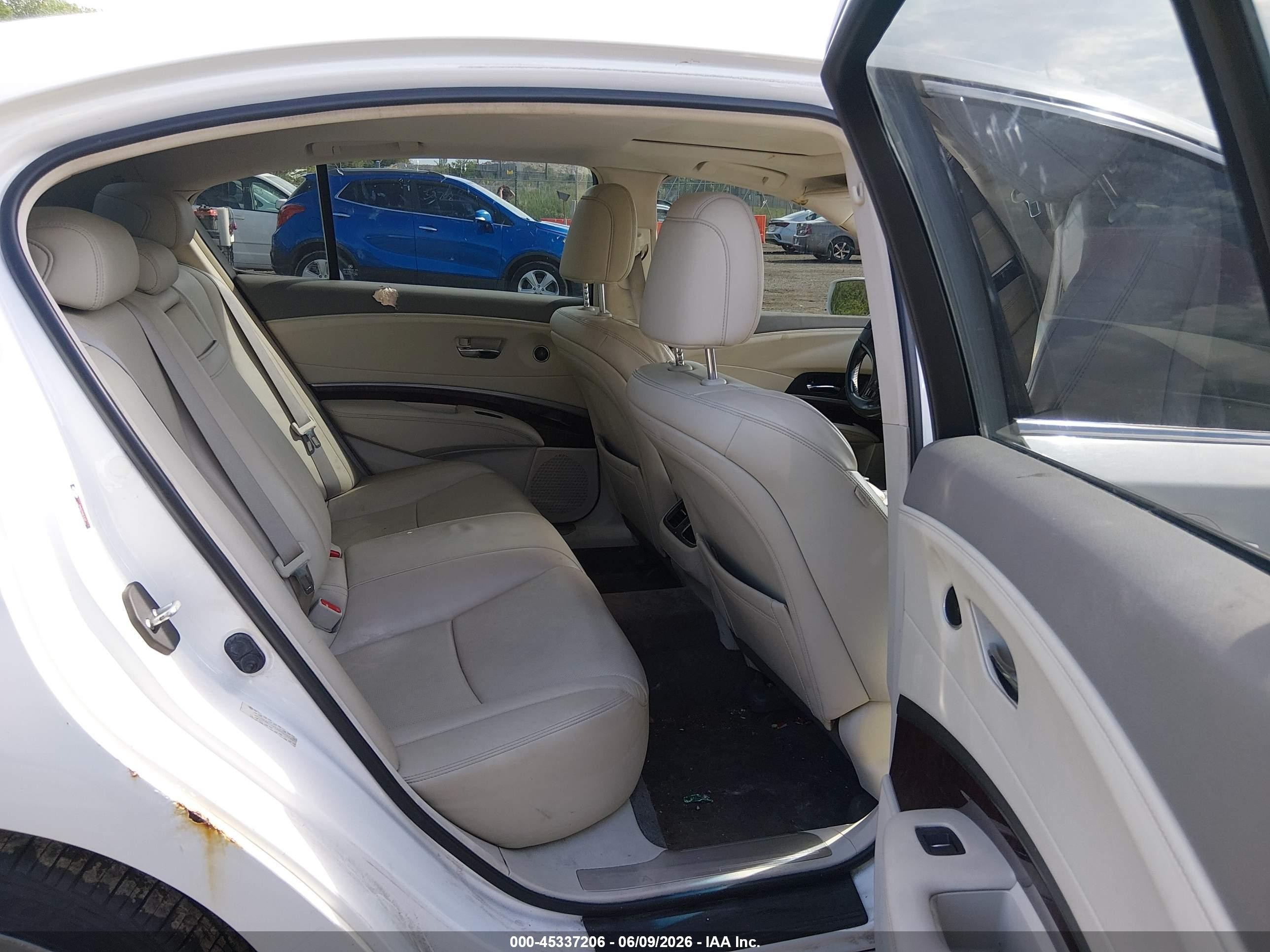 2014 Acura Rlx Sport Hybrid Technology Package Белый vin: JH4KC2F58EC000296