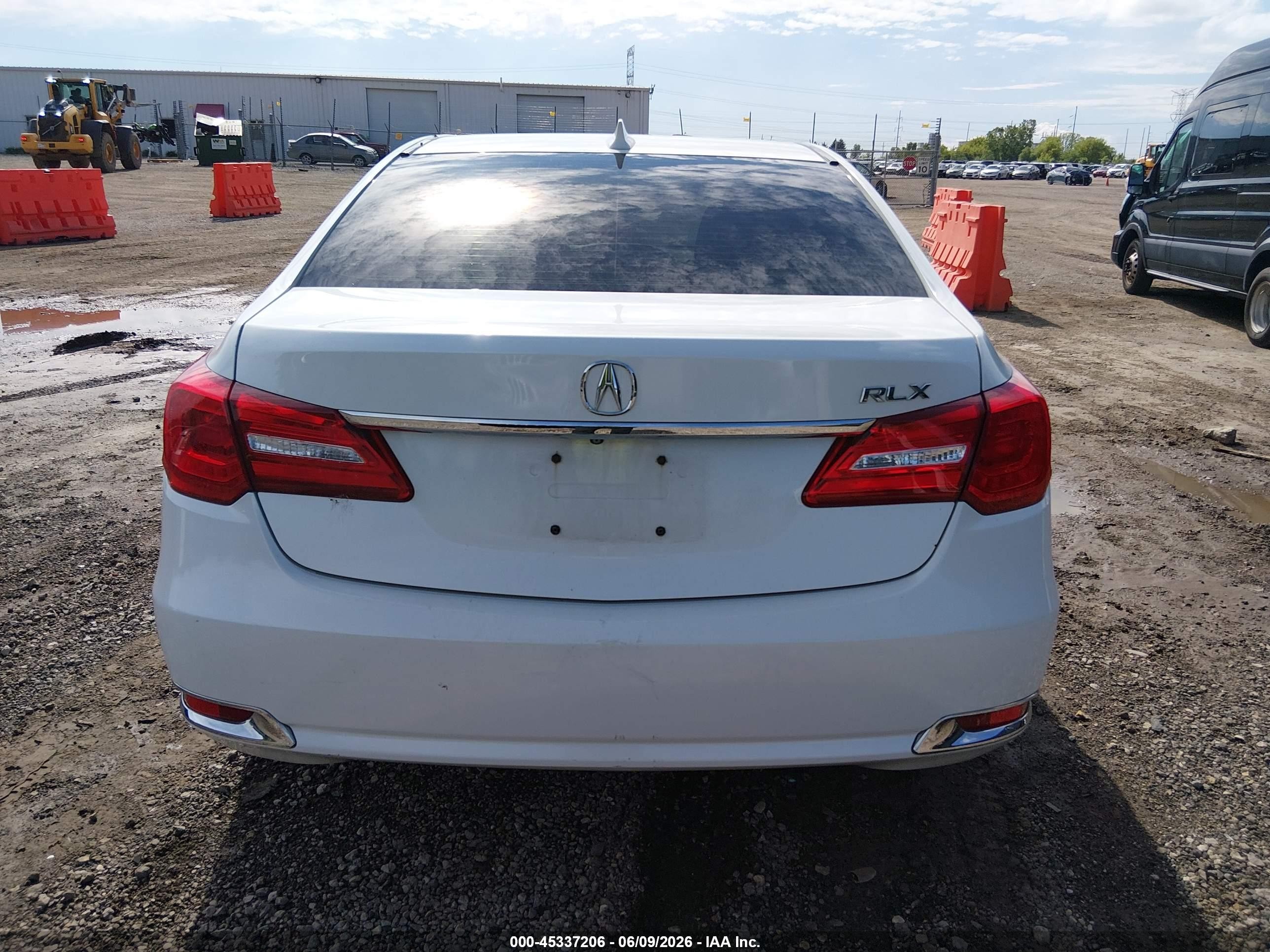 2014 Acura Rlx Sport Hybrid Technology Package Белый vin: JH4KC2F58EC000296