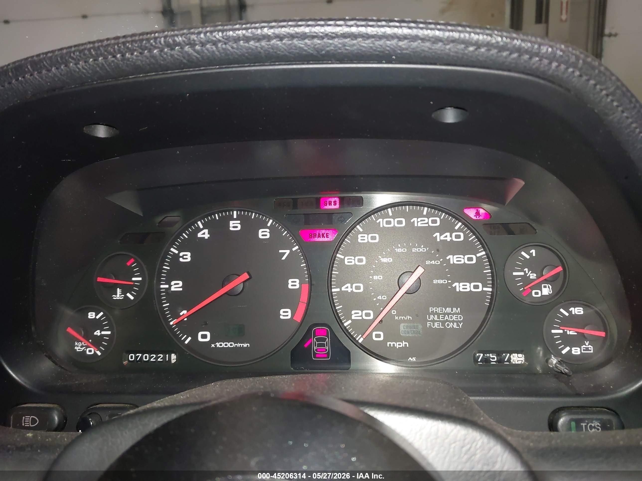 1993 Acura Nsx   Black vin: JH4NA1153PT000522