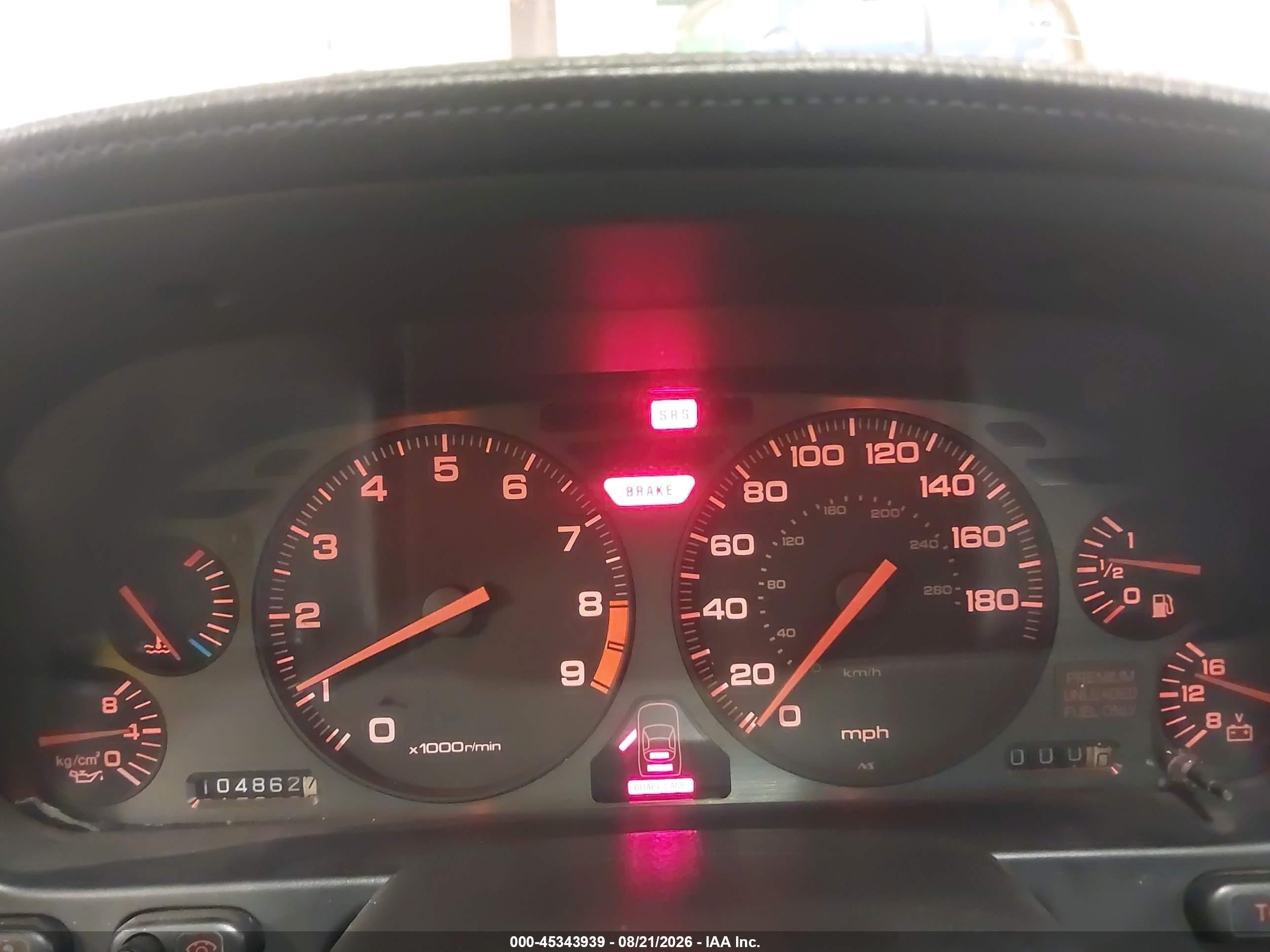 1991 Acura Nsx   Black vin: JH4NA1159MT002187