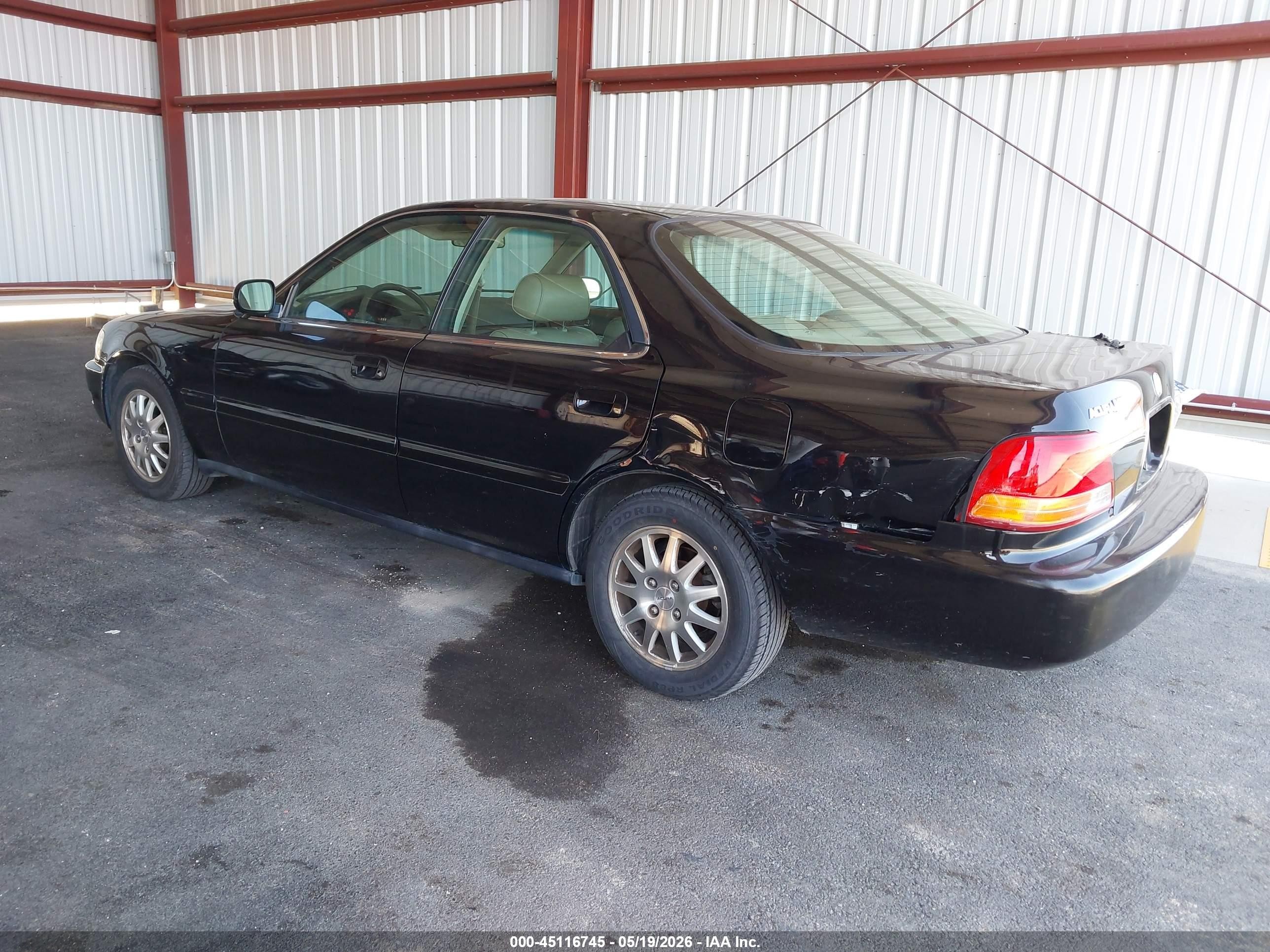 1997 Acura Tl 2.5 Black vin: JH4UA2652VC002835