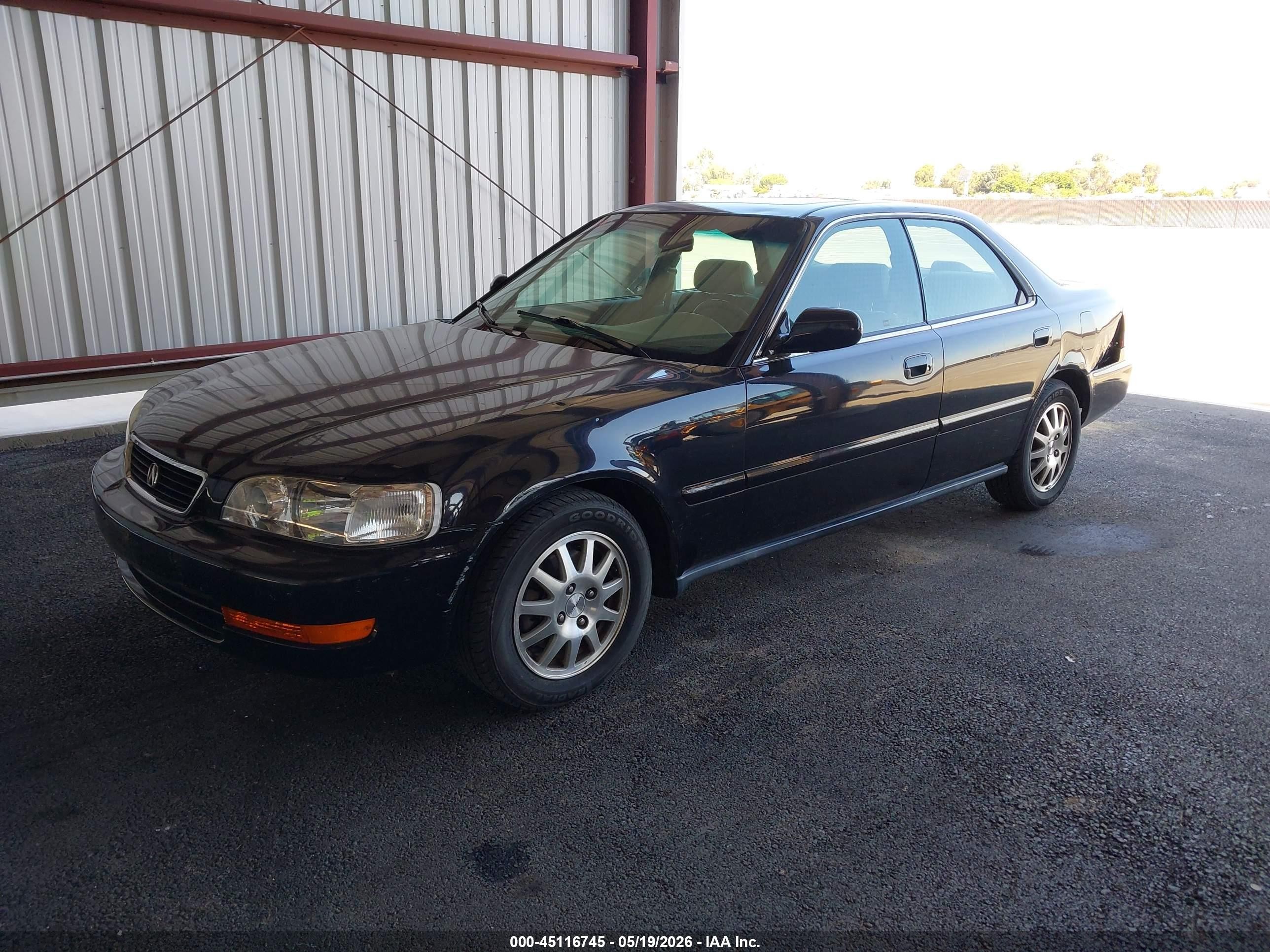1997 Acura Tl 2.5 Black vin: JH4UA2652VC002835