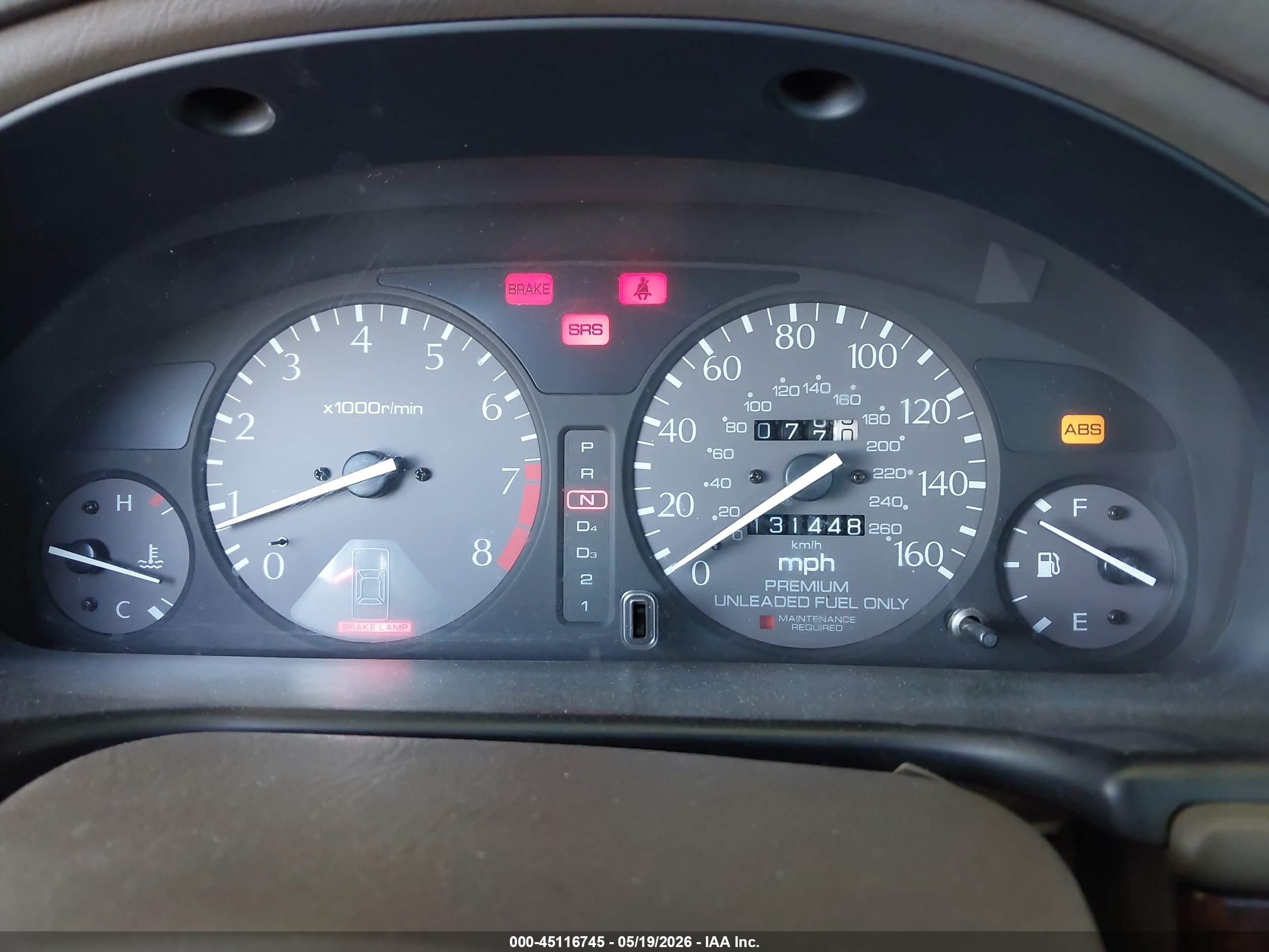 1997 Acura Tl 2.5 Black vin: JH4UA2652VC002835